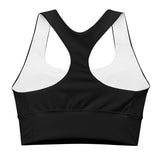 1STAR Mid Outrageous Onyx Longline Sports Bra