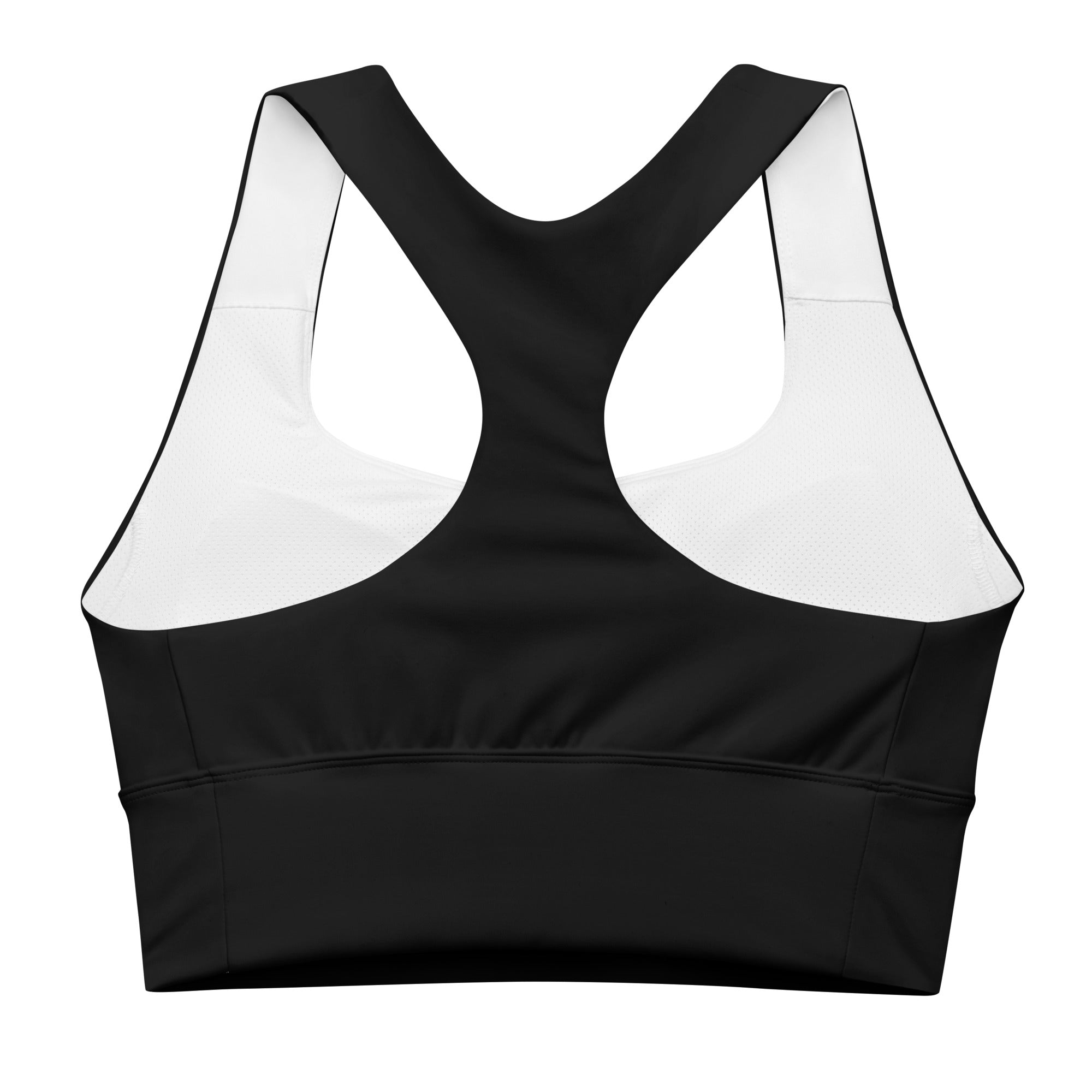 1STAR Mid Outrageous Onyx Longline Sports Bra