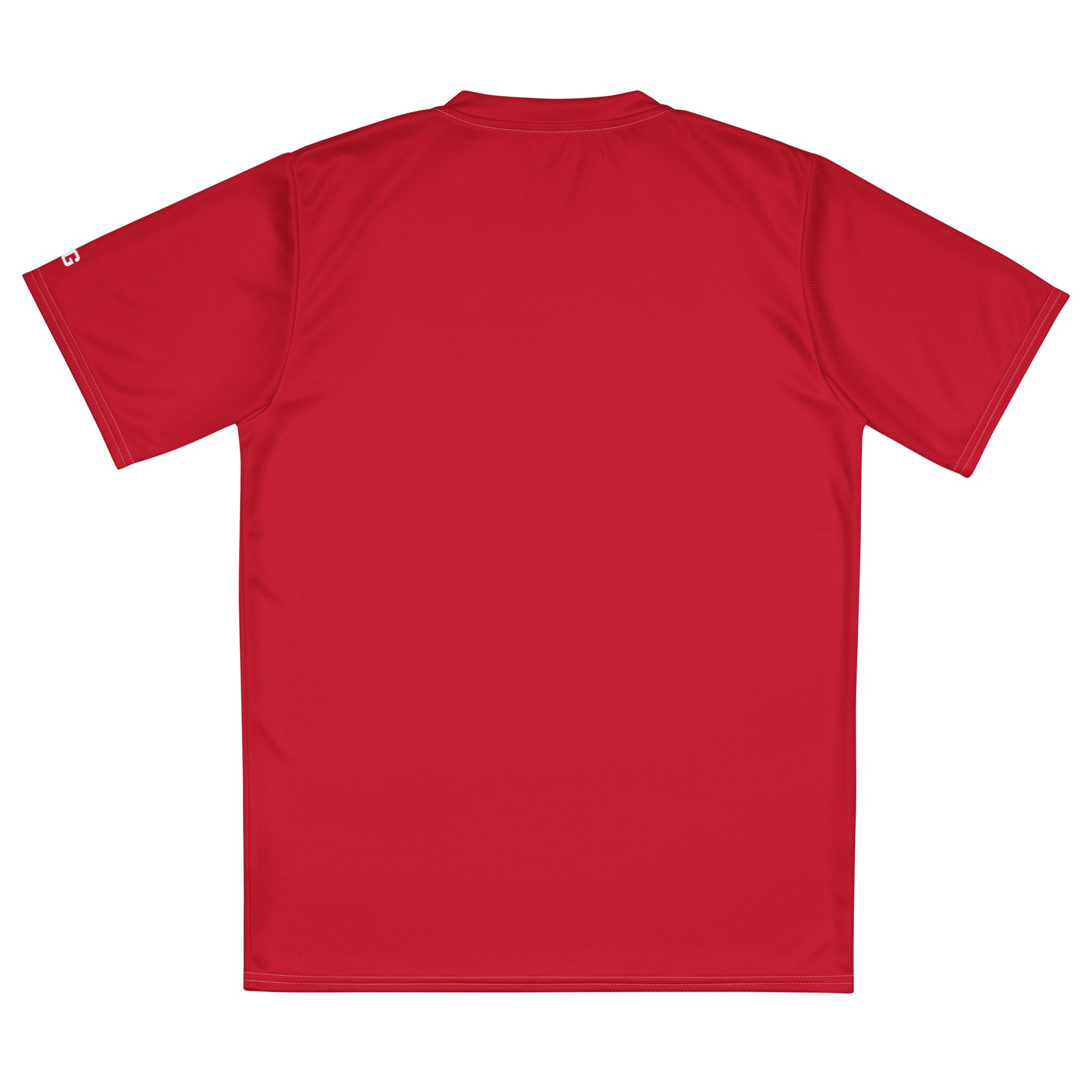 Pickleball &GOD Crimson Recycled Hallowed Sports Jersey T-Shirt