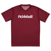 Pickleball &GOD Rust Recycled Sports Jersey T-Shirt