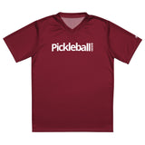 Pickleball &GOD Rust Recycled Sports Jersey T-Shirt