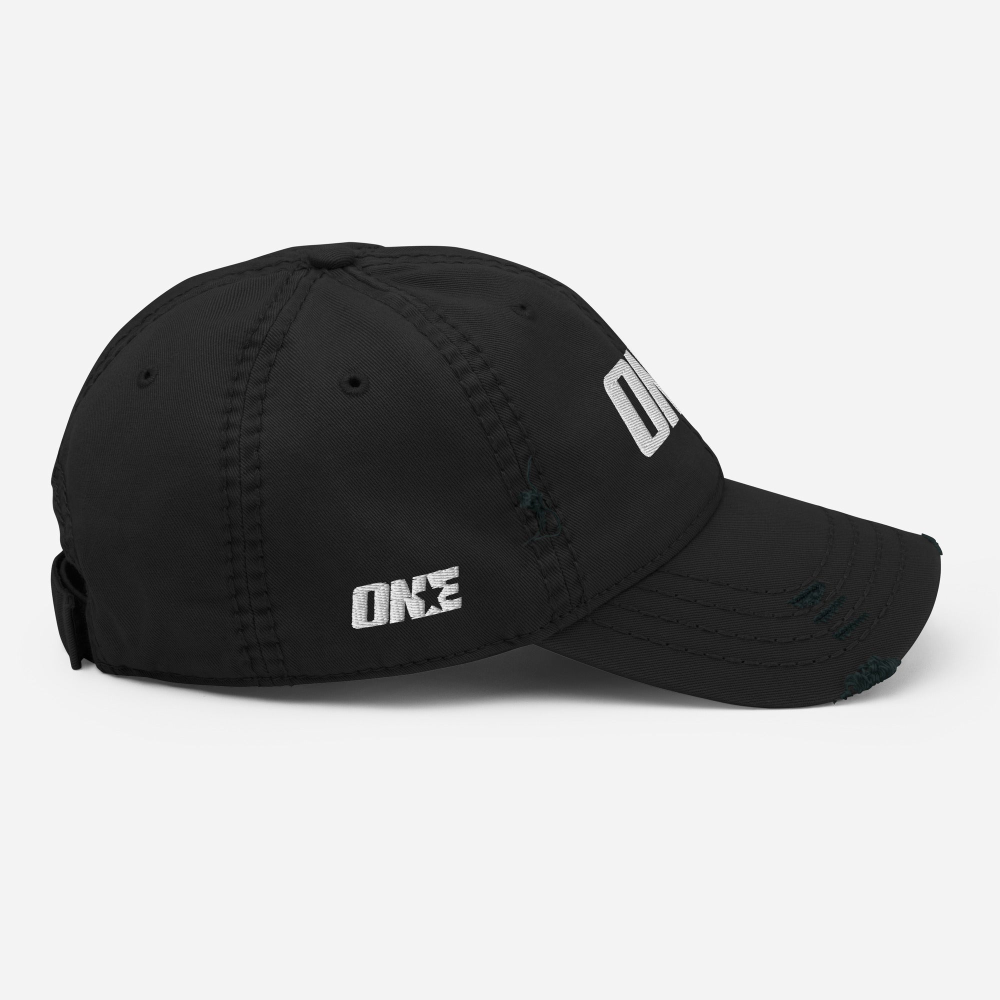 Texas 1STAR Distressed Dad Cap