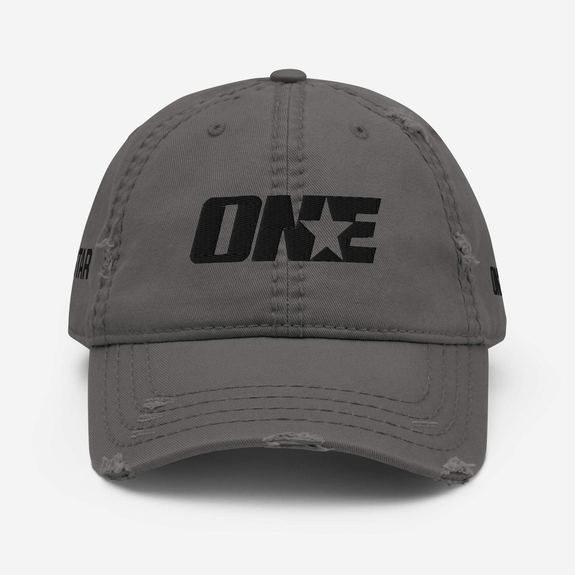 1STAR Distressed Dad Cap
