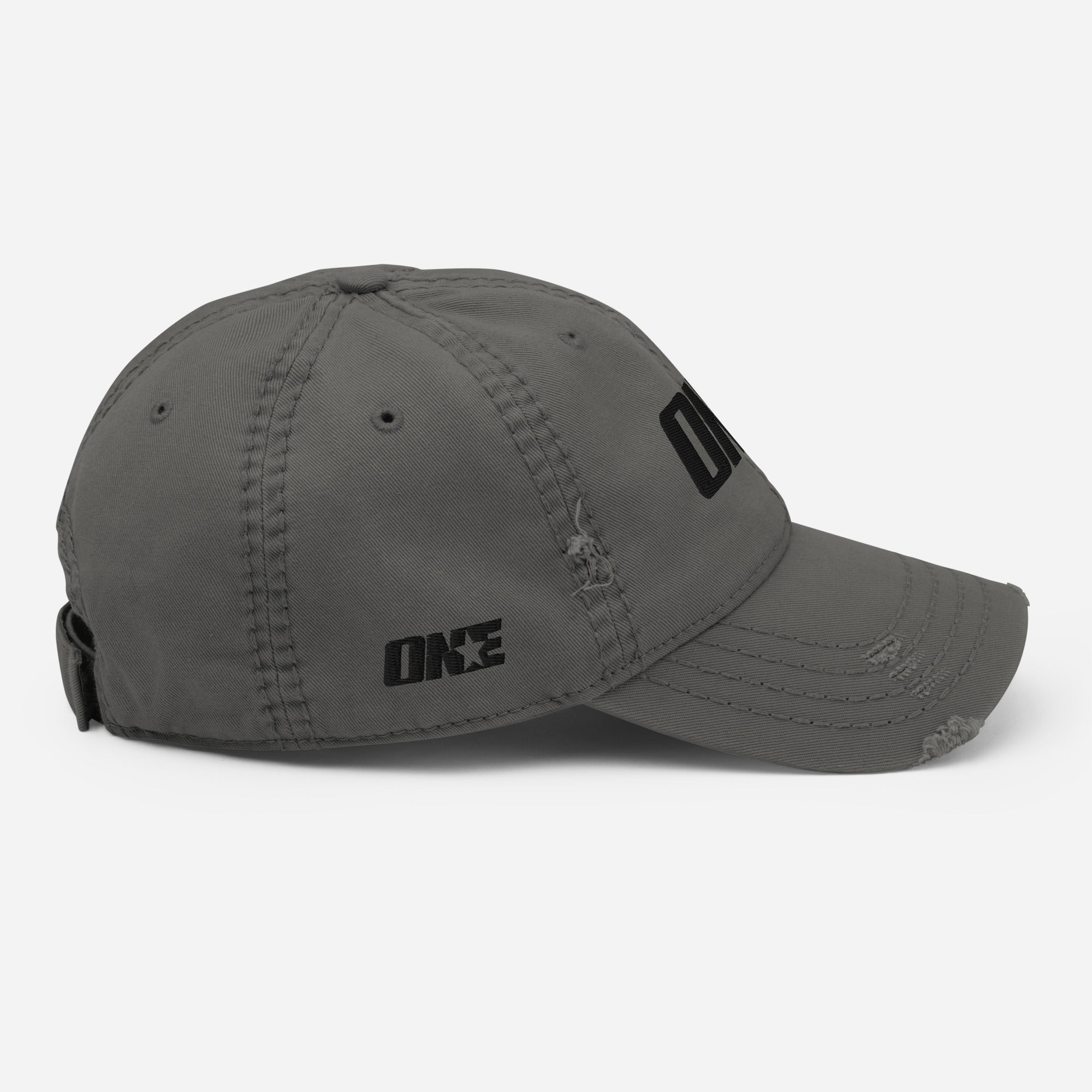 Texas 1STAR Distressed Dad Cap