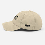 1STAR Undefeated Distressed Dad Cap