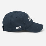 Texas 1STAR Distressed Dad Cap