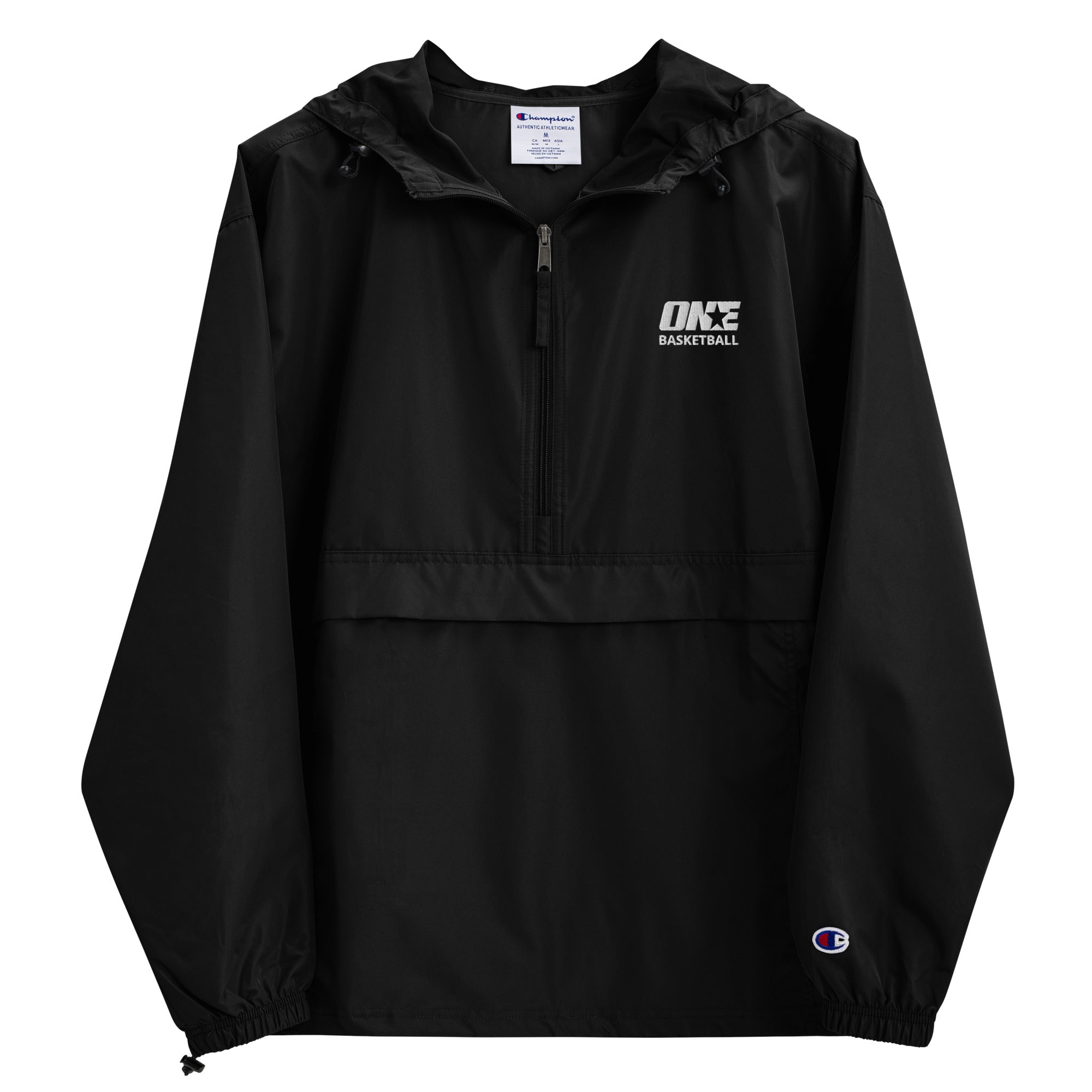 Basketball 1STAR Embroidered Champion Packable Jacket