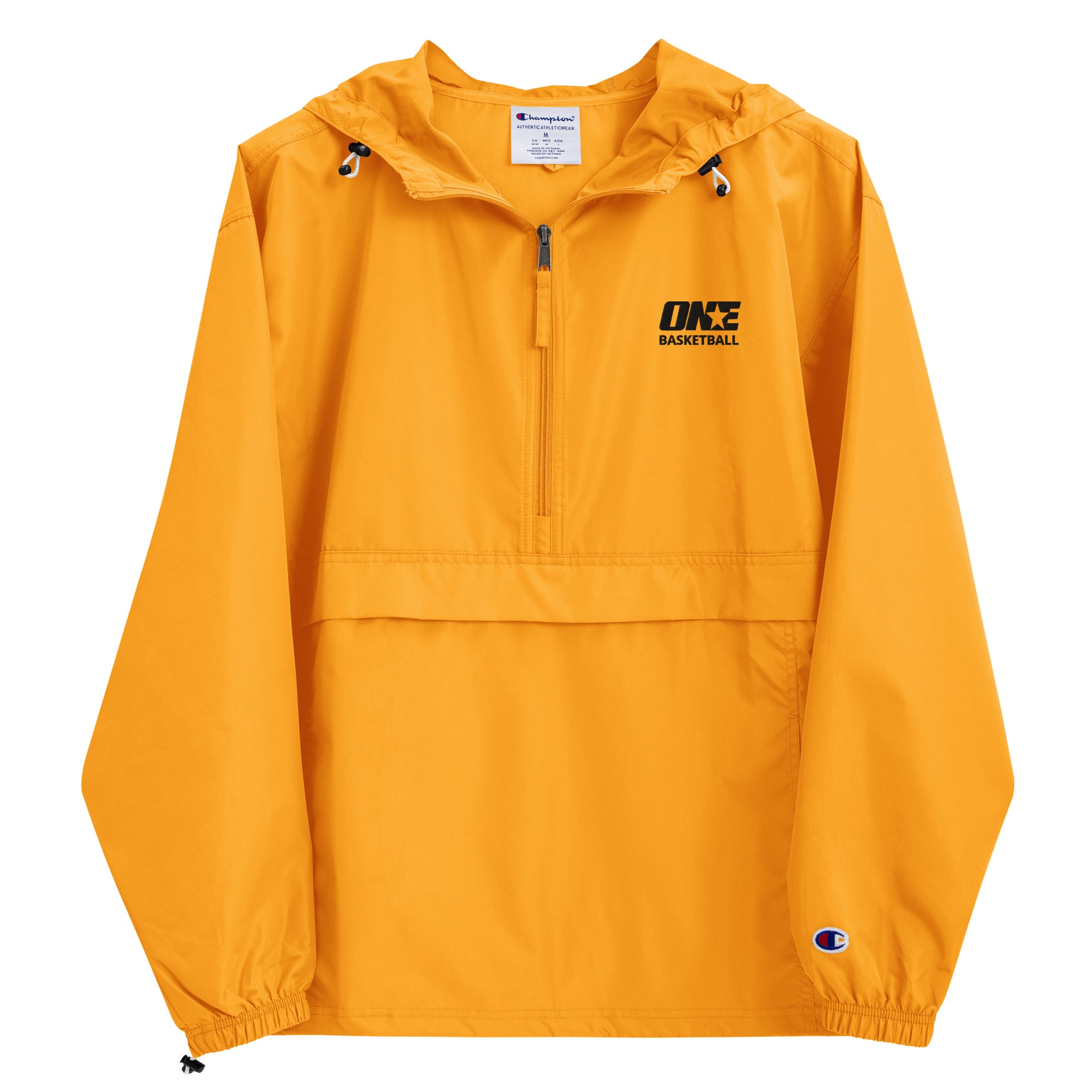 Basketball 1STAR Embroidered Champion Packable Jacket
