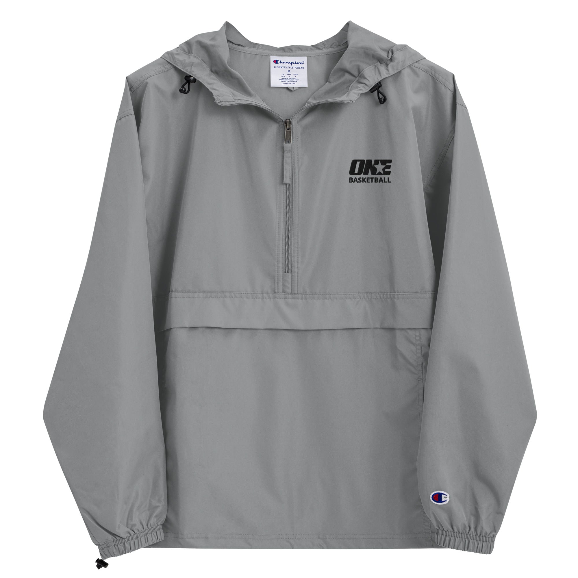Basketball 1STAR Embroidered Champion Packable Jacket