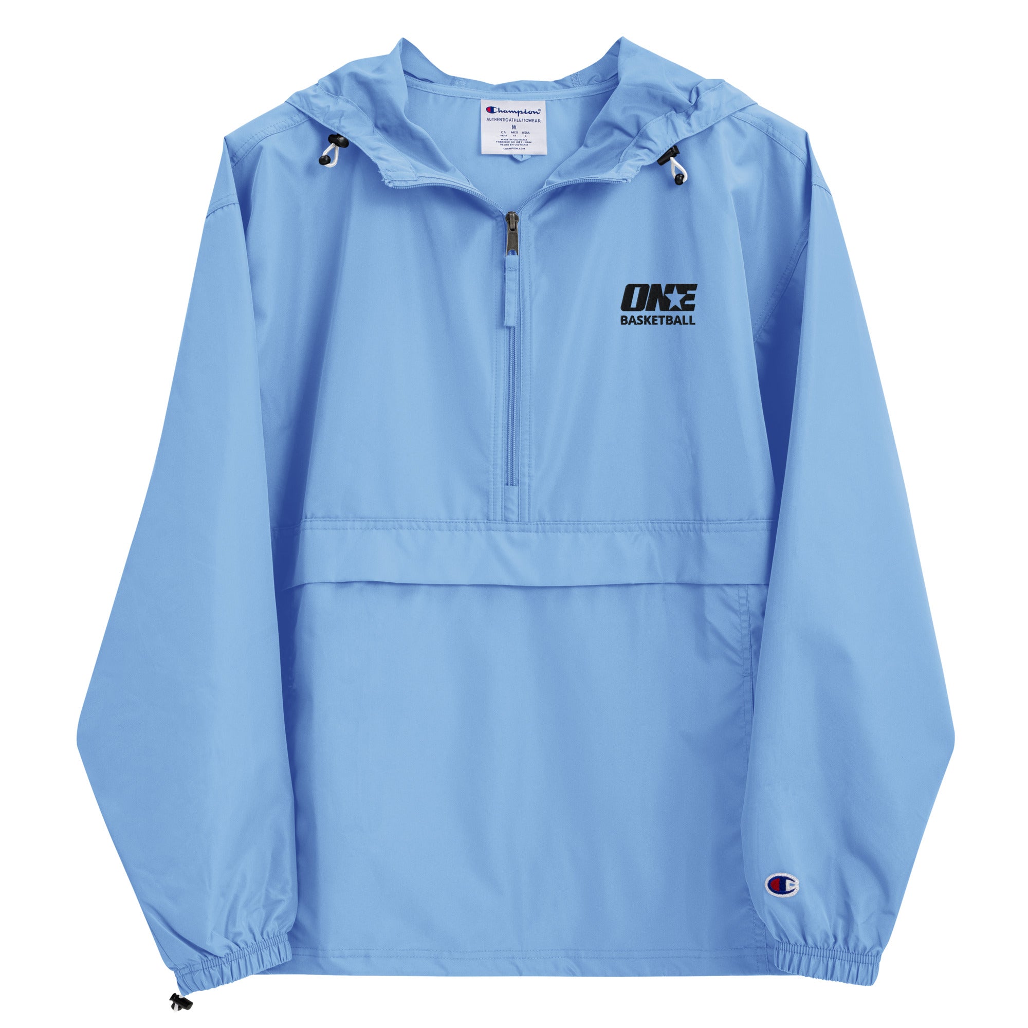 Basketball 1STAR Embroidered Champion Packable Jacket