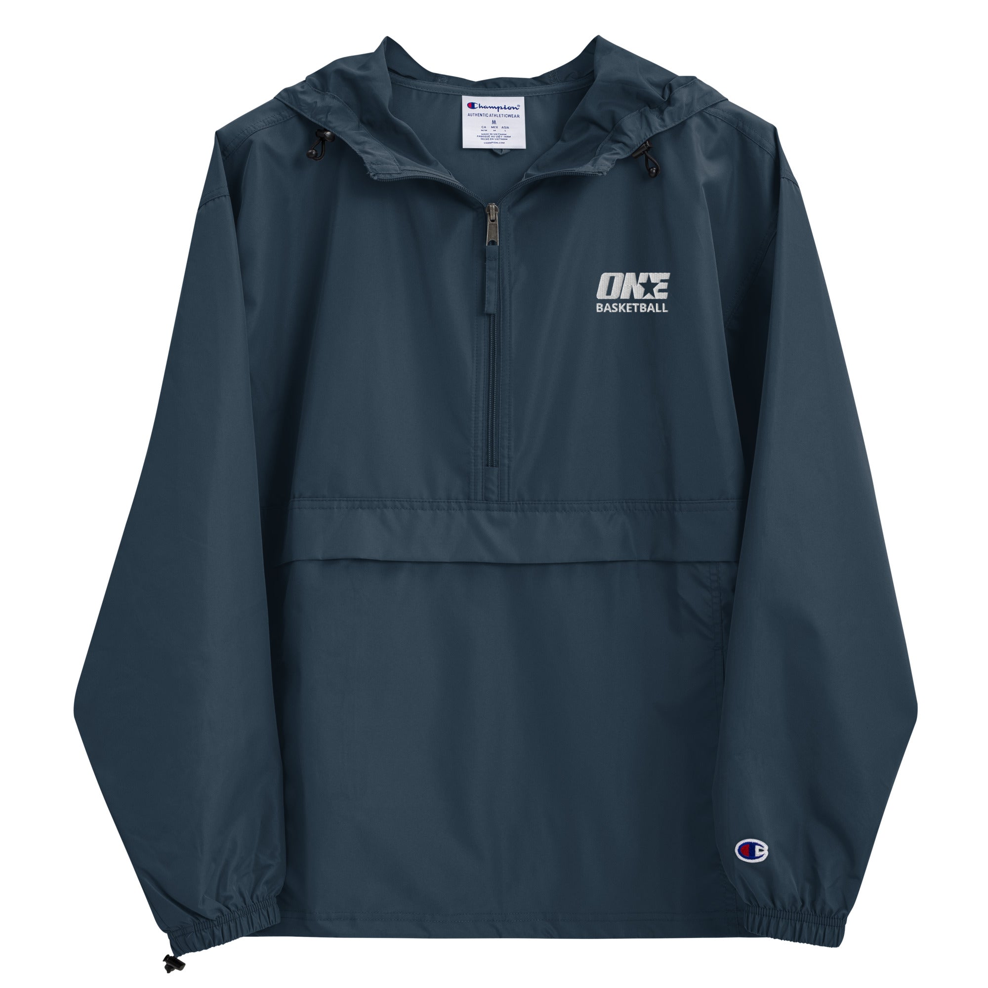 Basketball 1STAR Embroidered Champion Packable Jacket