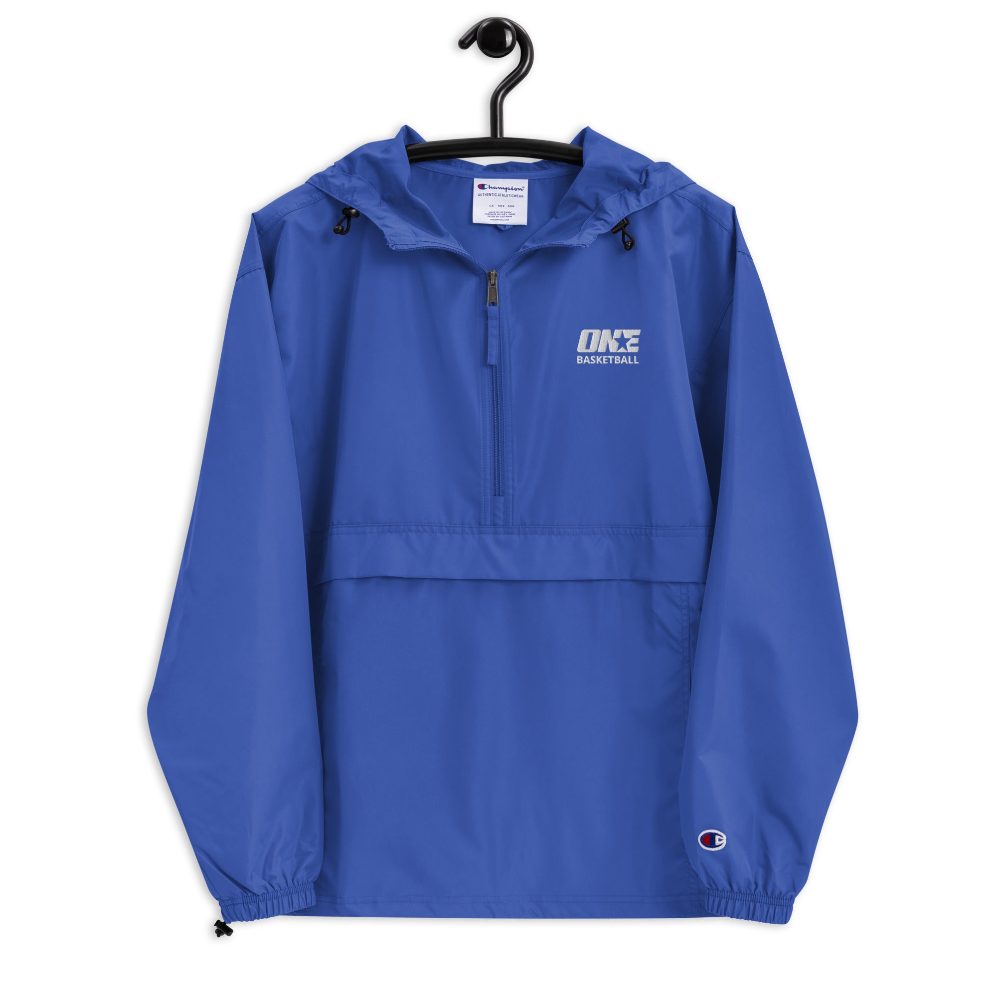Basketball 1STAR Embroidered Champion Packable Jacket
