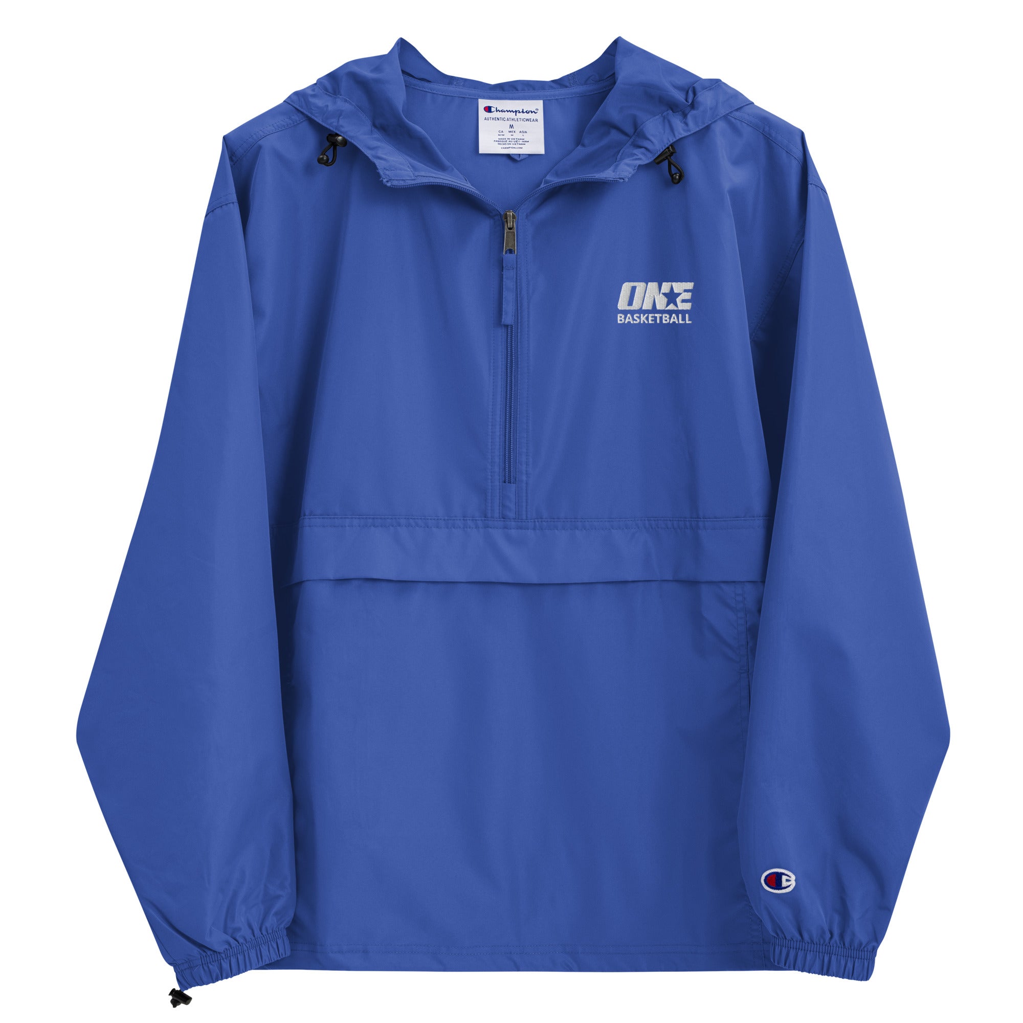 Basketball 1STAR Embroidered Champion Packable Jacket