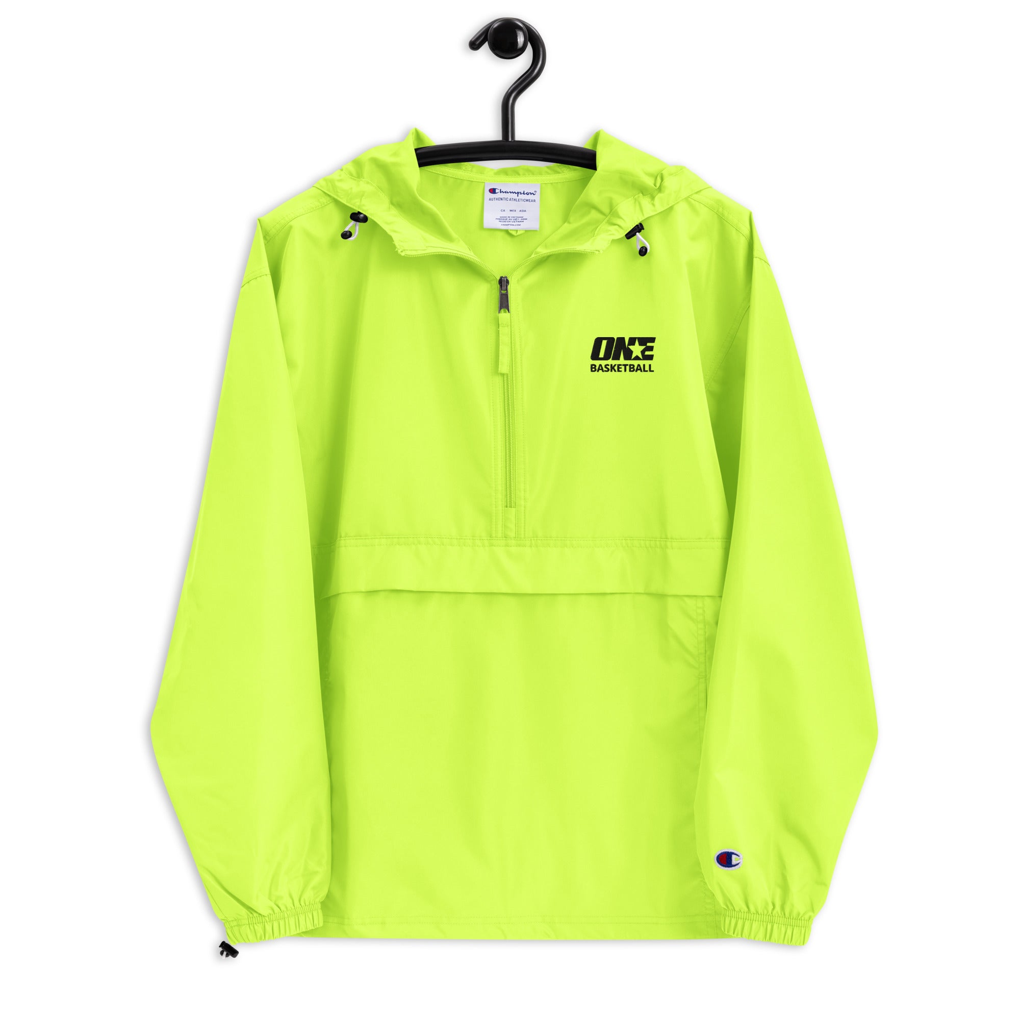 Basketball 1STAR Embroidered Champion Packable Jacket
