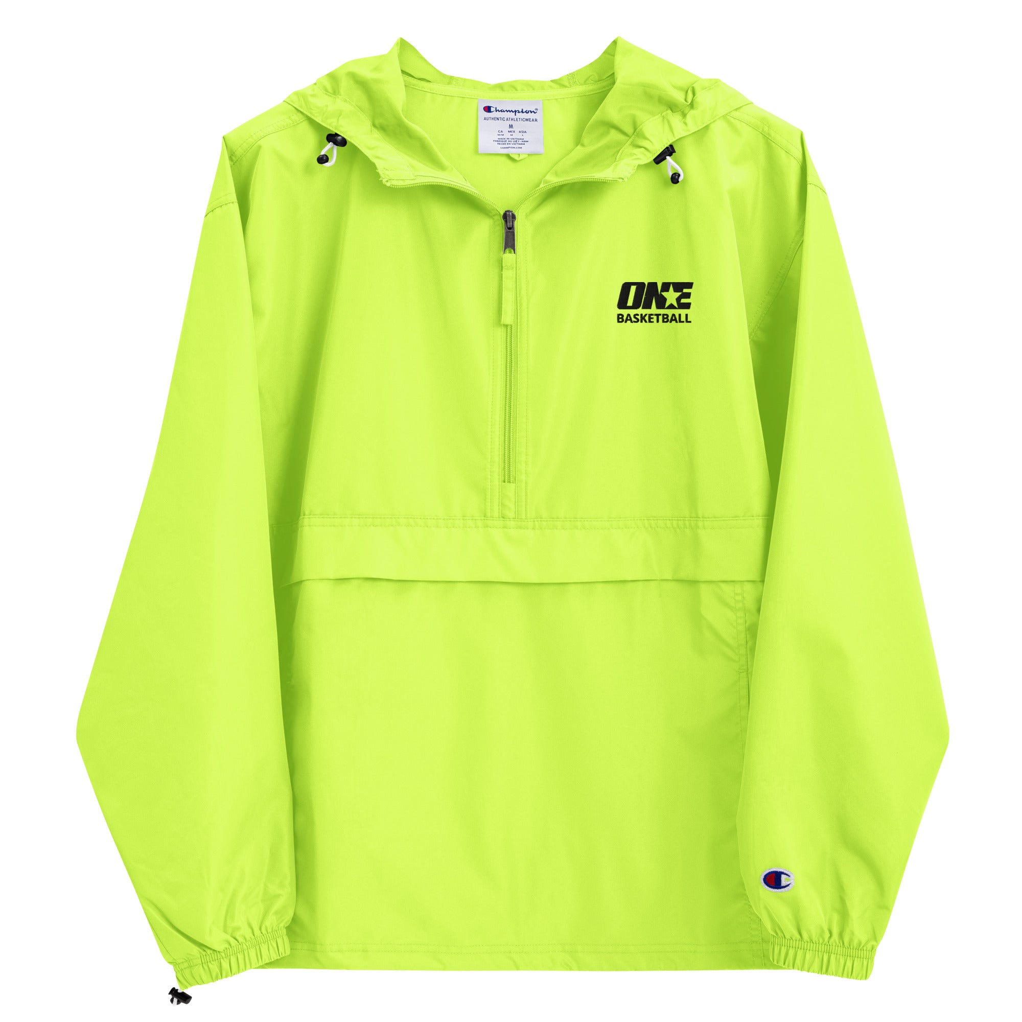 Basketball 1STAR Embroidered Champion Packable Jacket