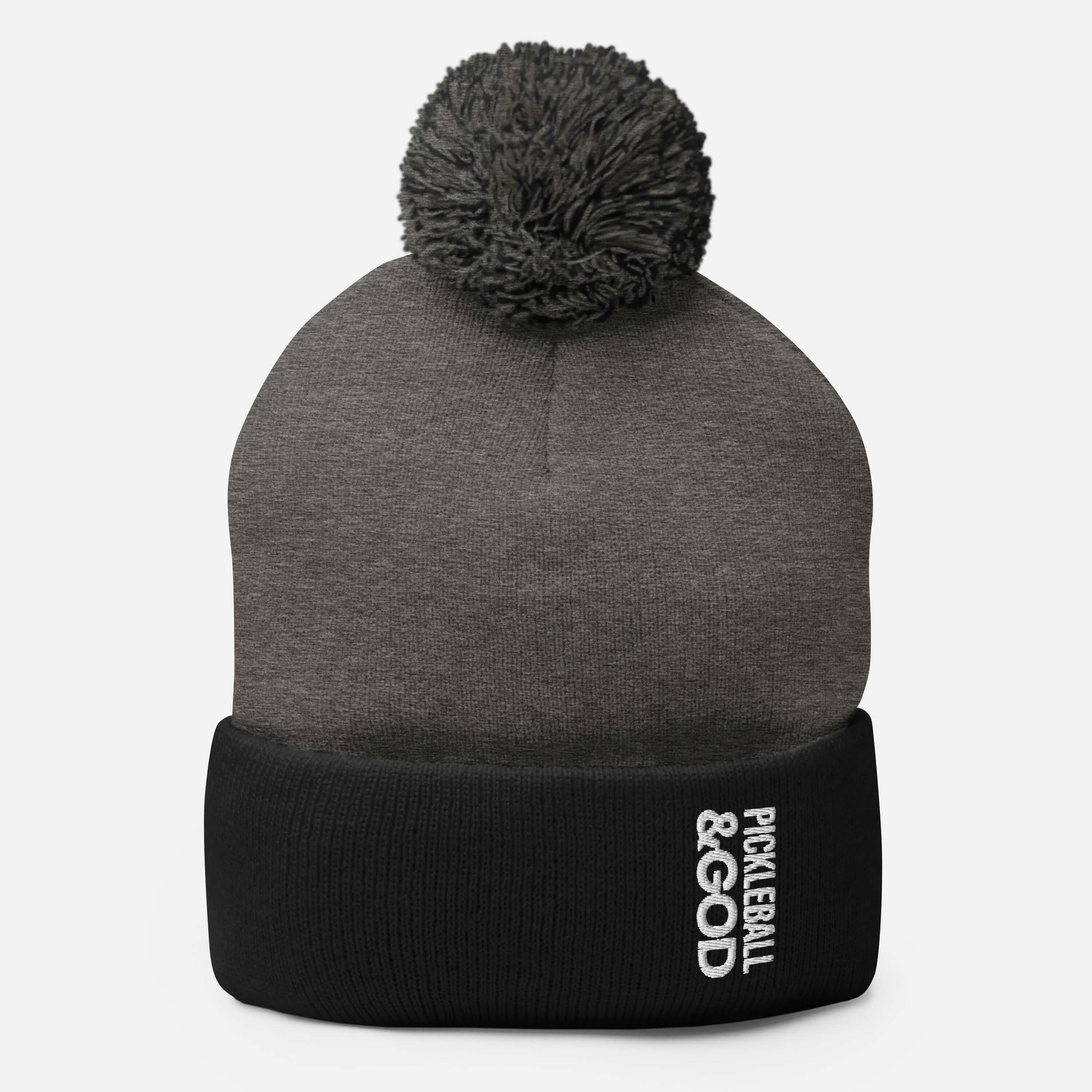 Pickleball &GOD Pom-Pom Beanie