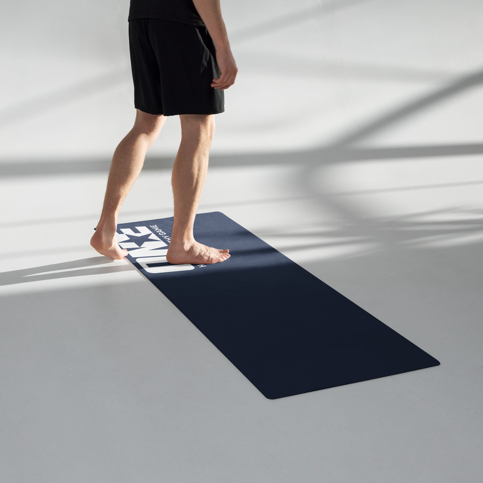 1STAR HBTG Navy Cornerstone Workout Mat