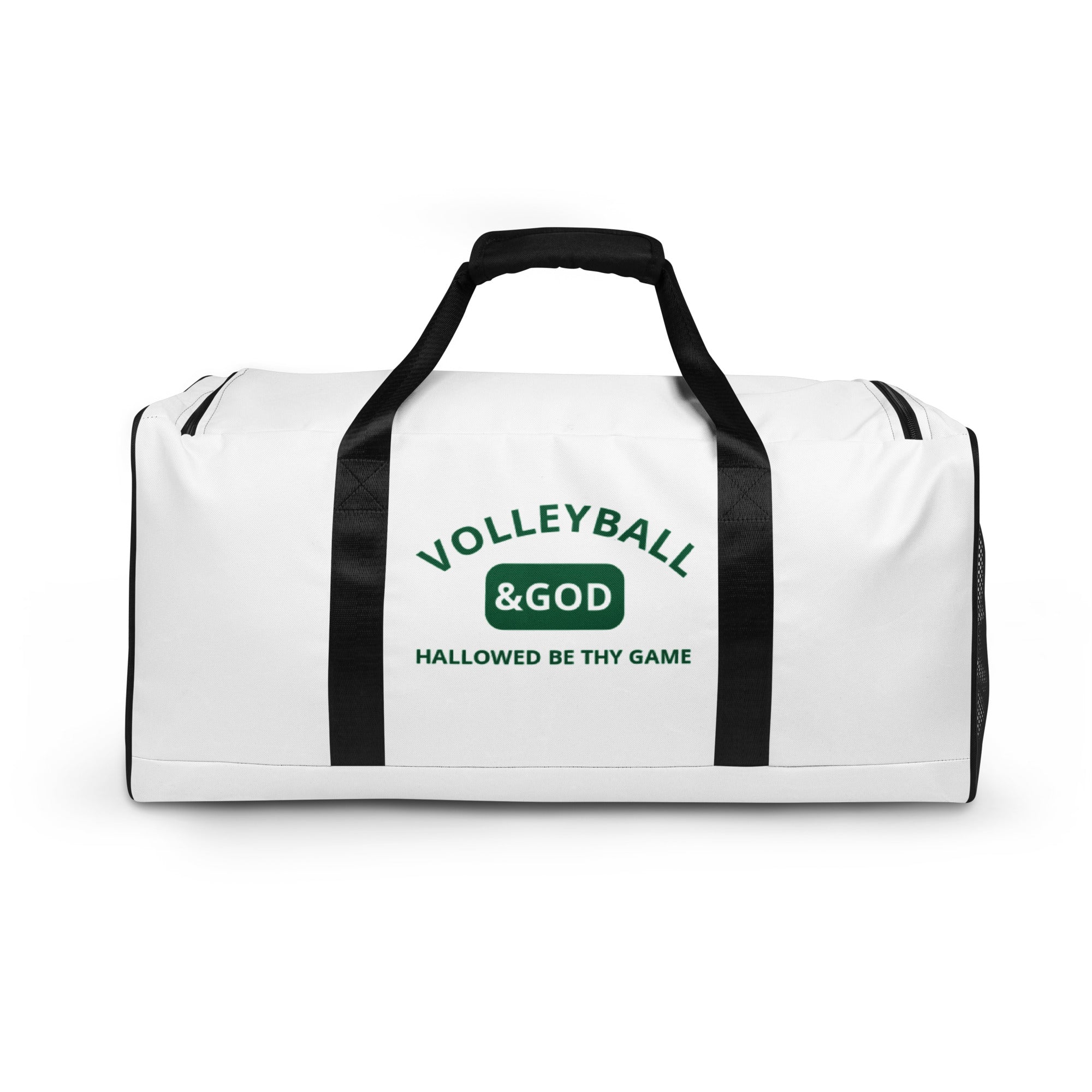 Volleyball &God Shamrock Duffle Bag