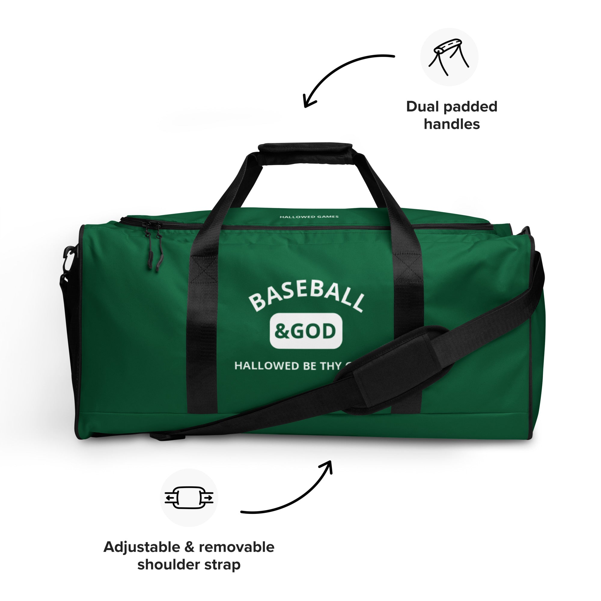 Baseball &God Irish Duffle Bag
