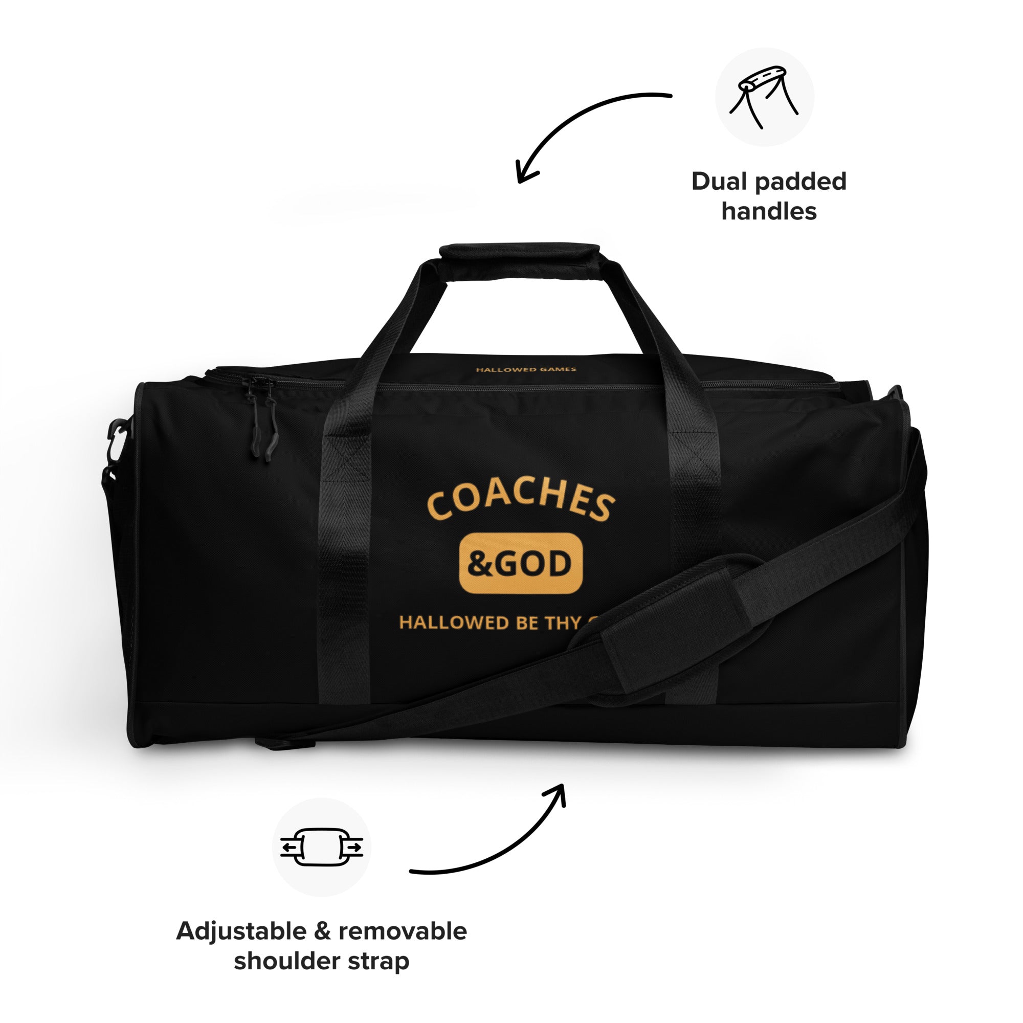 1STAR Coaches &God King Duffle Bag