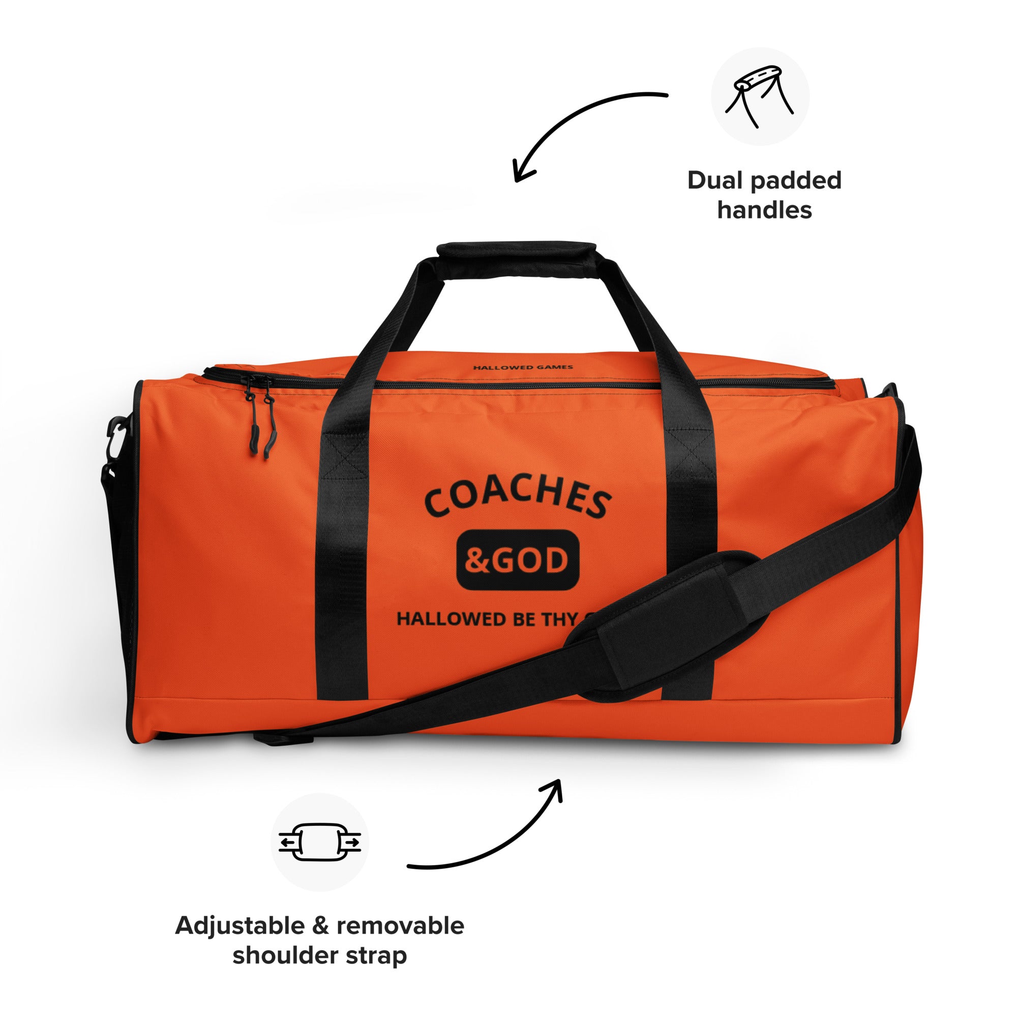 1STAR Coaches &God Onyx Duffle Bag