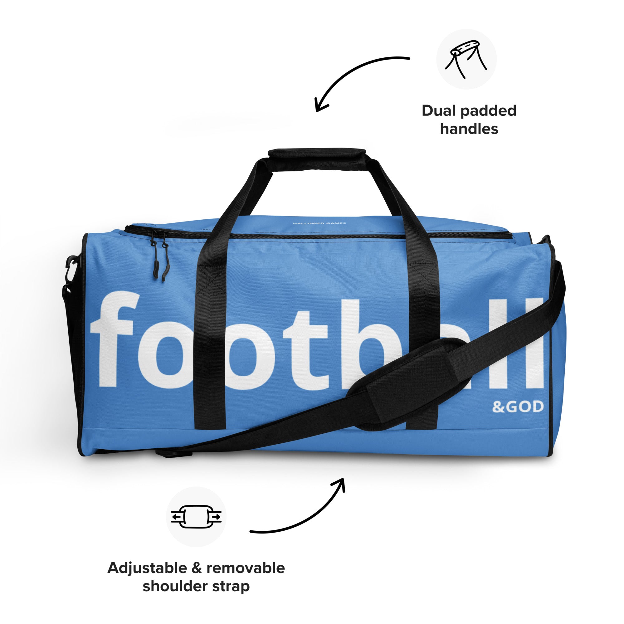 Football &God Sky City Duffle Bag