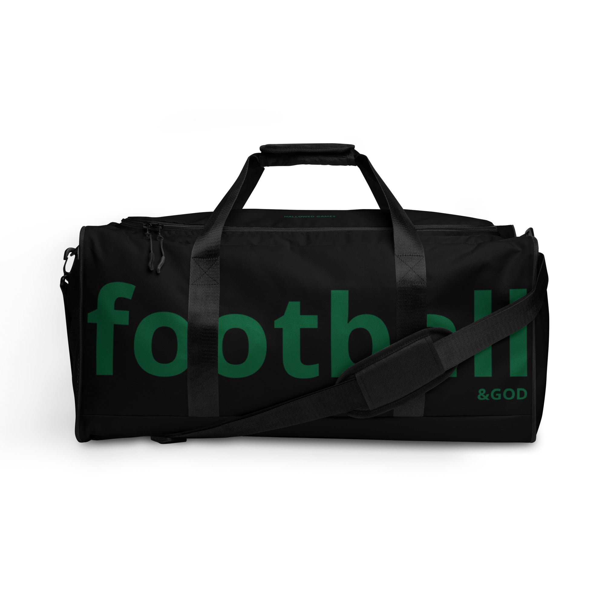 Football &God Evergreen City Duffle Bag