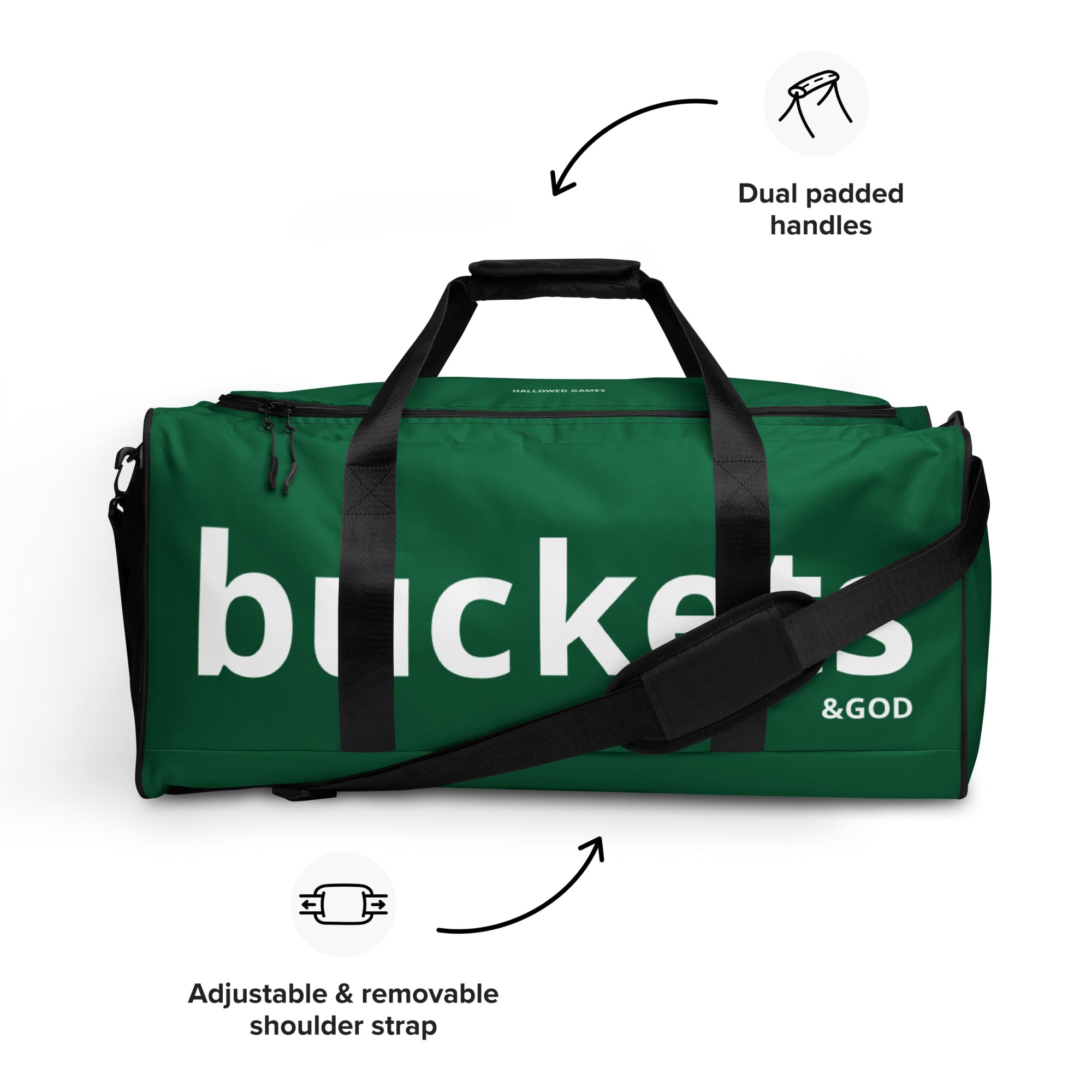 Buckets &God Irish City Duffle Bag
