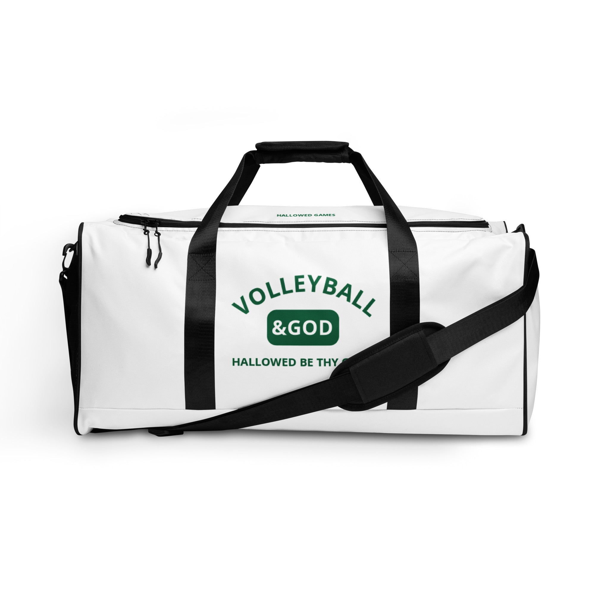 Volleyball &God Shamrock Duffle Bag