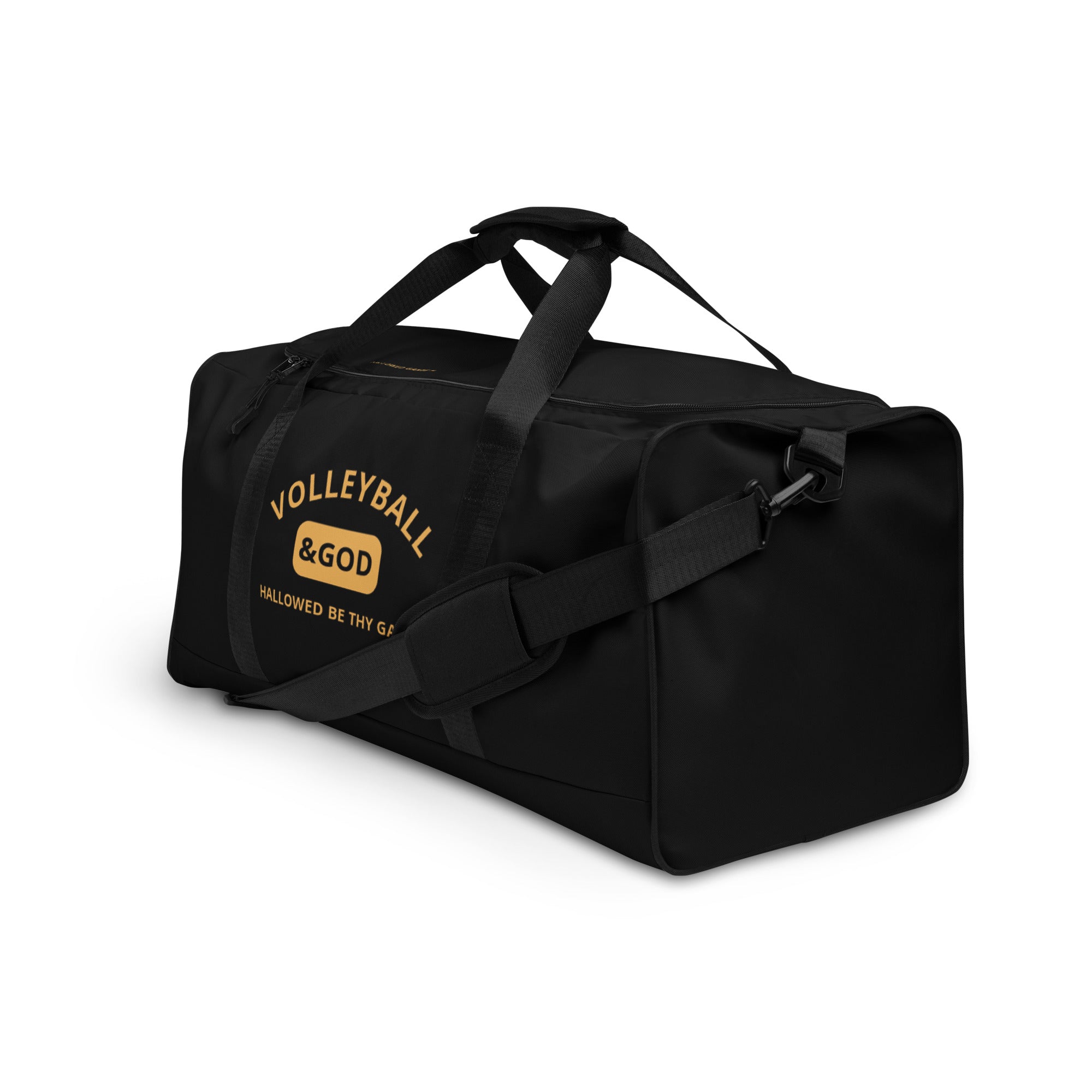 Volleyball &God King Duffle Bag