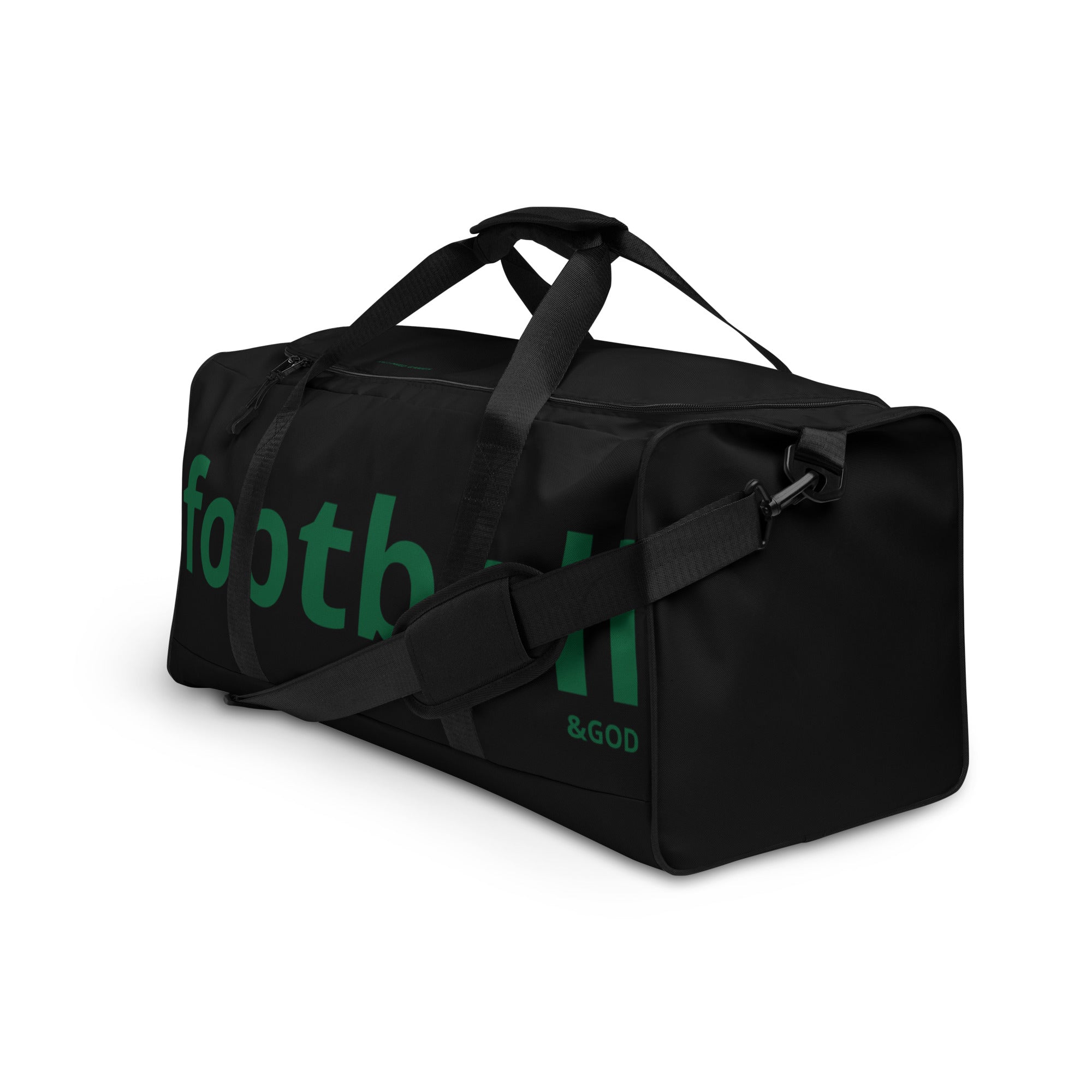 Football &God Evergreen City Duffle Bag