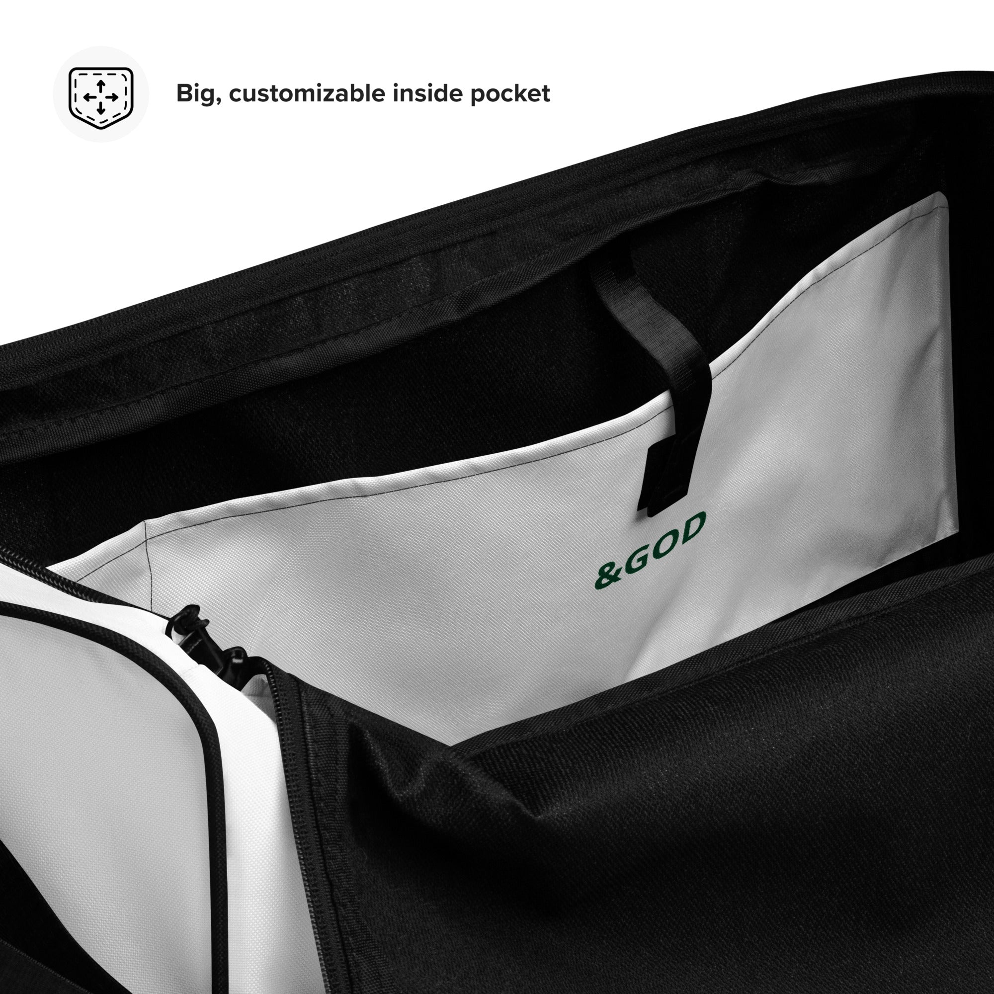 Baseball &God Shamrock Duffle Bag