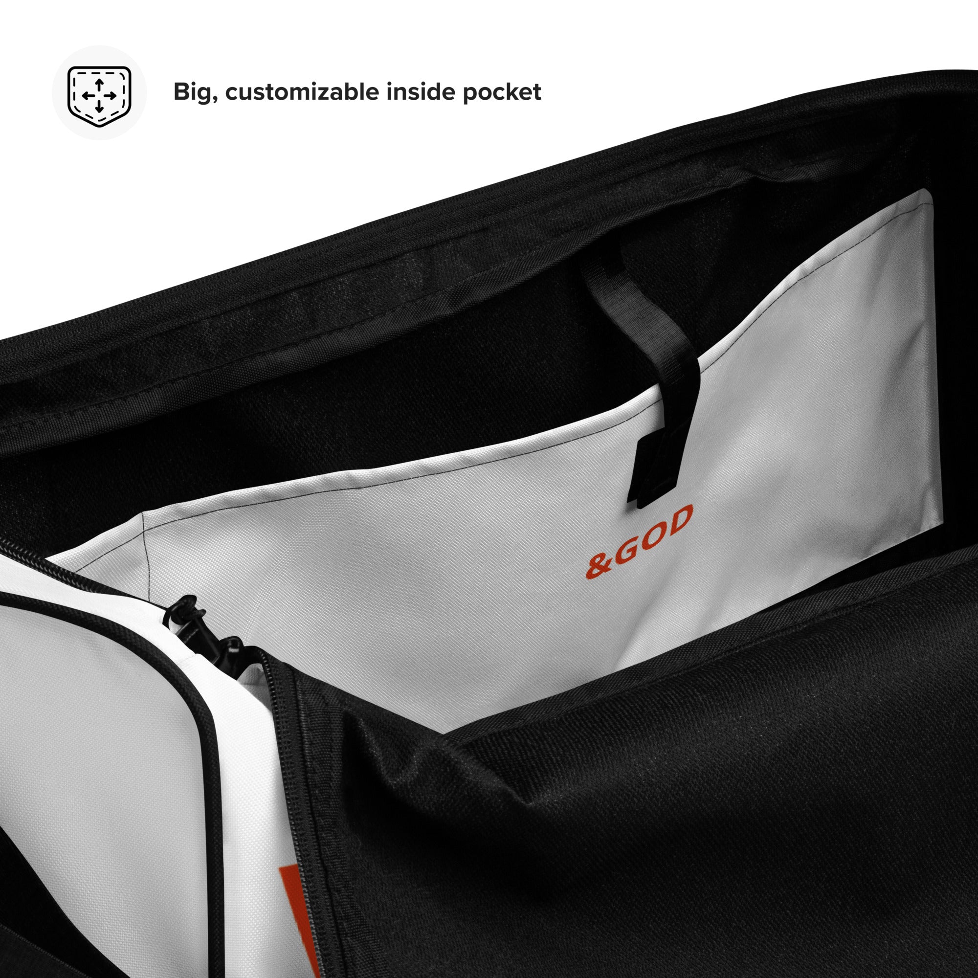 Volleyball &God Outrageous City Duffle Bag