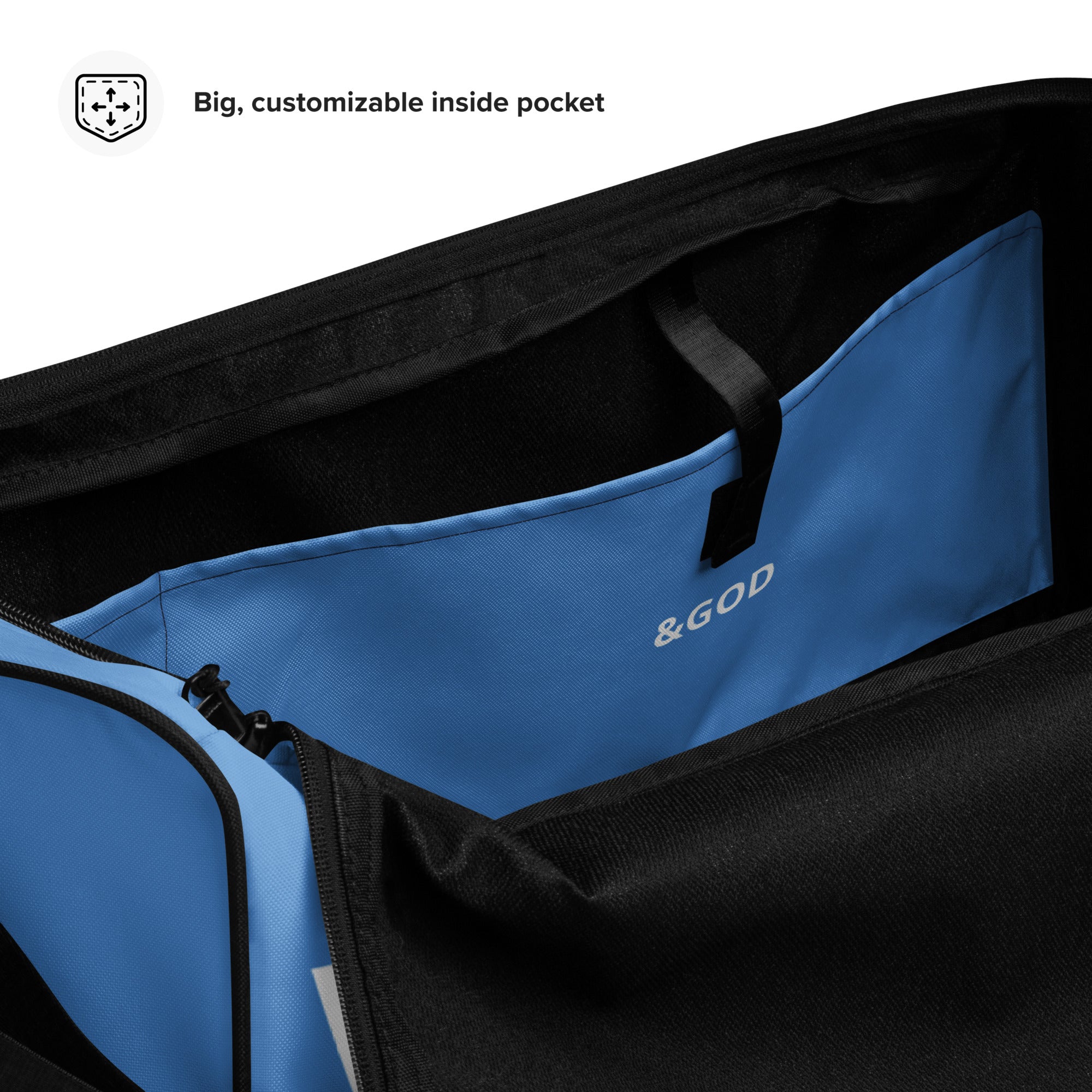 Volleyball &God Sky City Duffle Bag