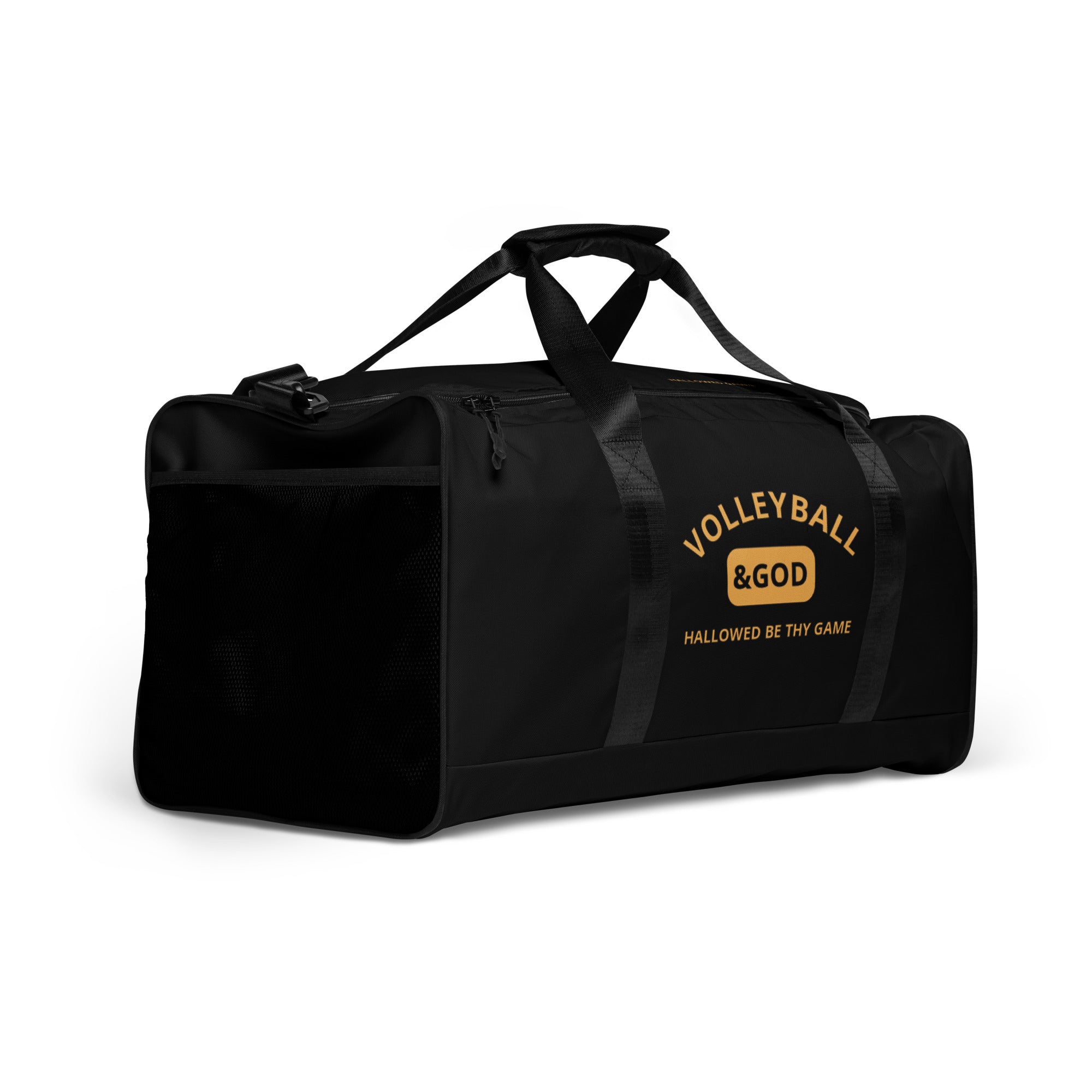 Volleyball &God King Duffle Bag