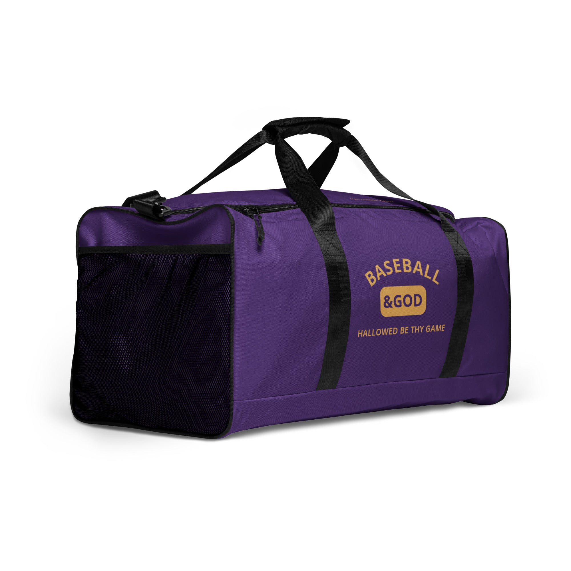 Baseball &God Icon Duffle Bag