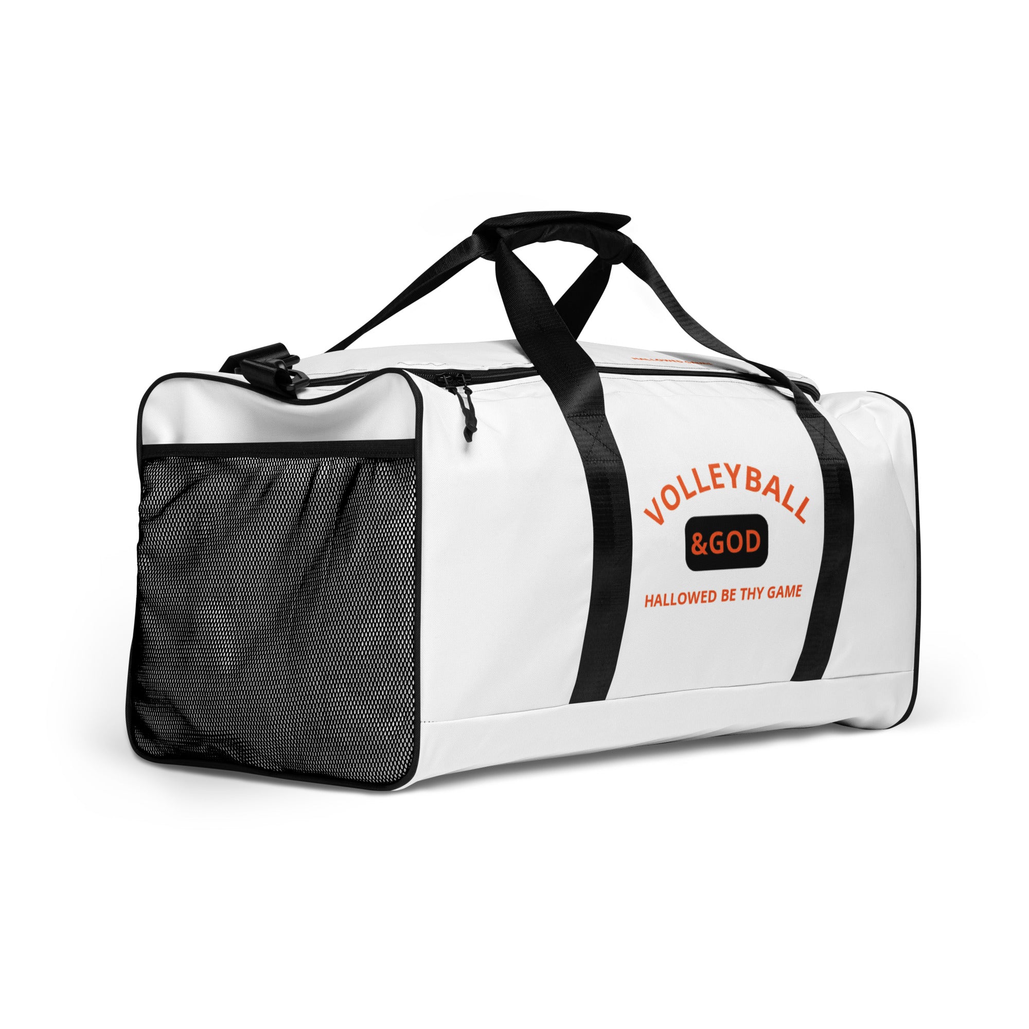 Volleyball &God Outrageous Duffle Bag