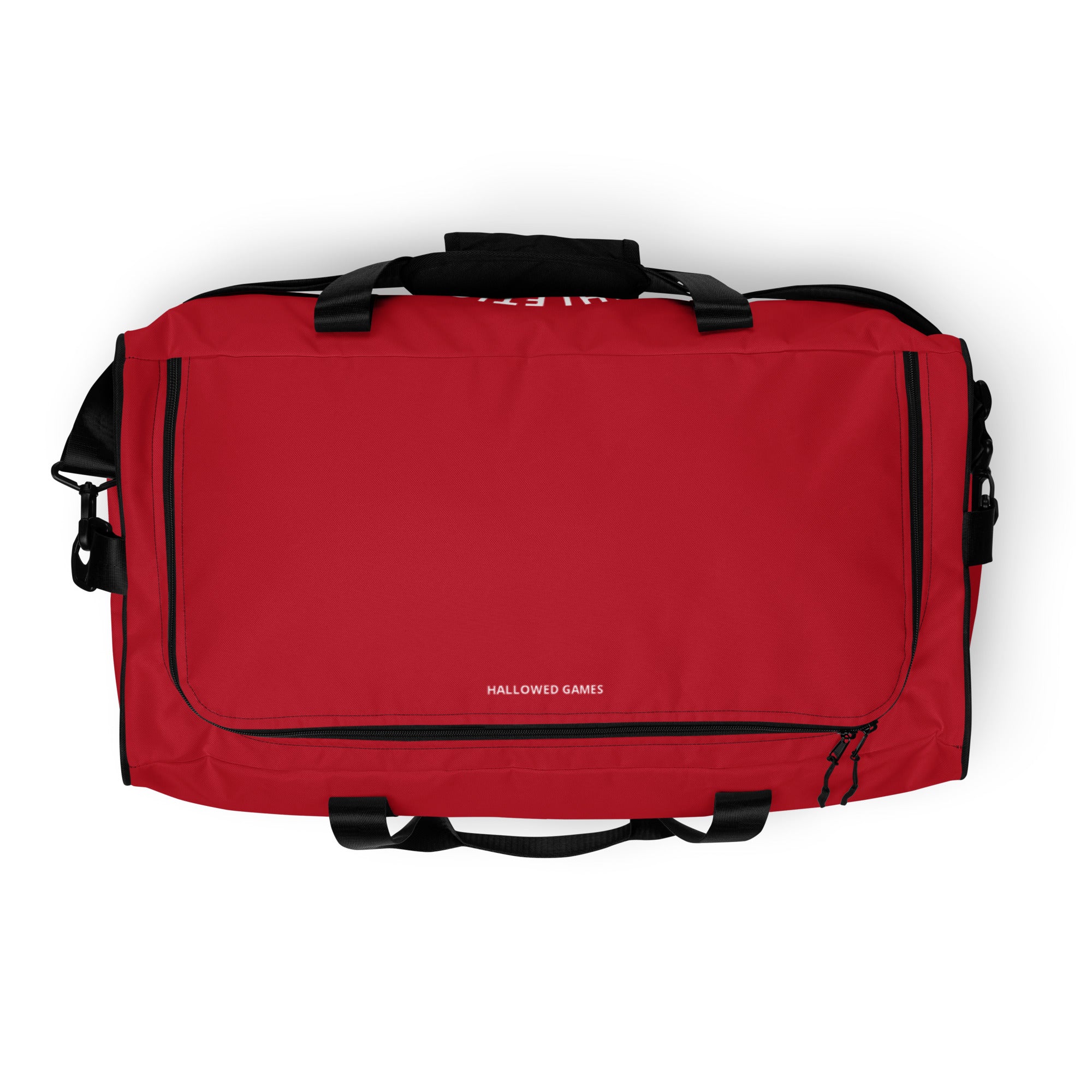 Athletics &God Crimson Duffle Bag