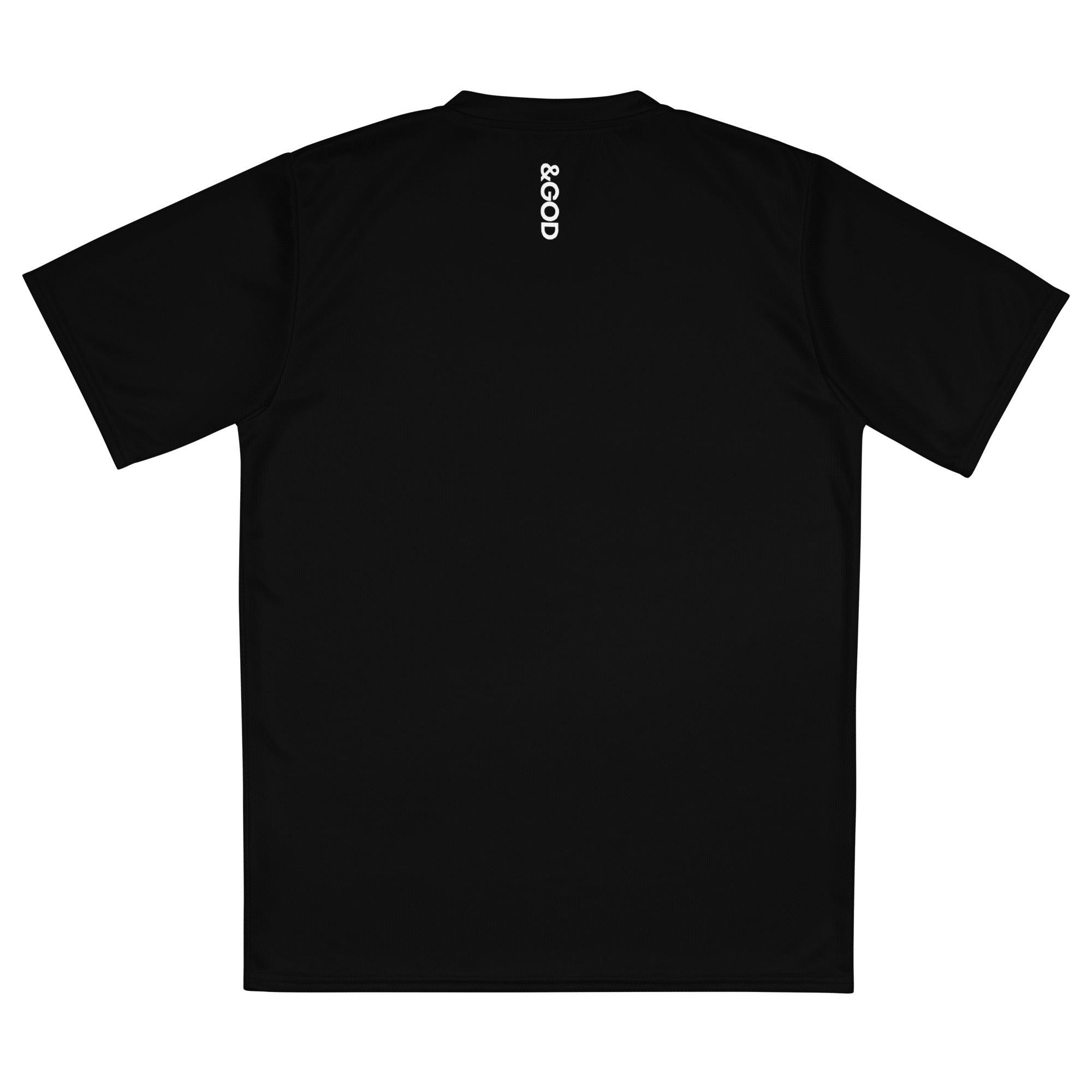 Basketball &God Onyx Recycled Unisex Sports Jersey T-Shirt