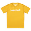 Basketball &God Tuscan Recycled Unisex Sports Jersey T-Shirt