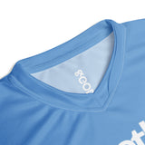 Basketball &God Sky Recycled Unisex Sports Jersey T-Shirt