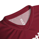 Basketball &God Rust Recycled Unisex Sports Jersey T-Shirt