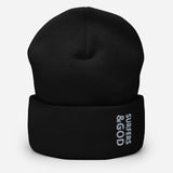 Surfers &God Smoke Cuffed Beanie