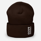 Forwards &God Cuffed Beanie