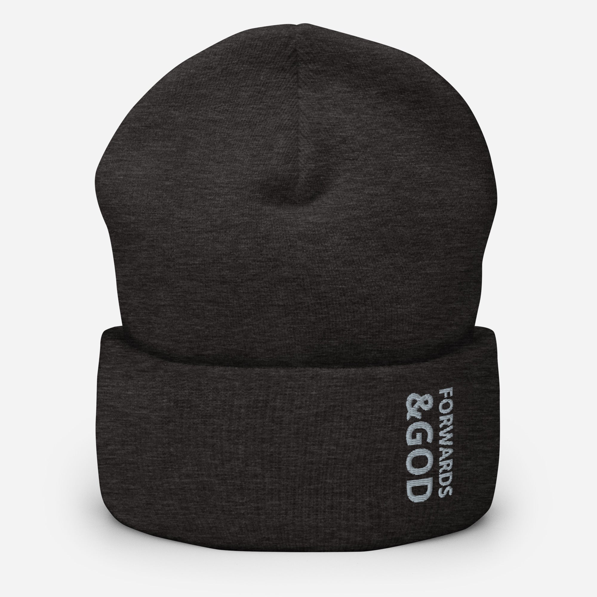 Forwards &God Smoke Cuffed Beanie