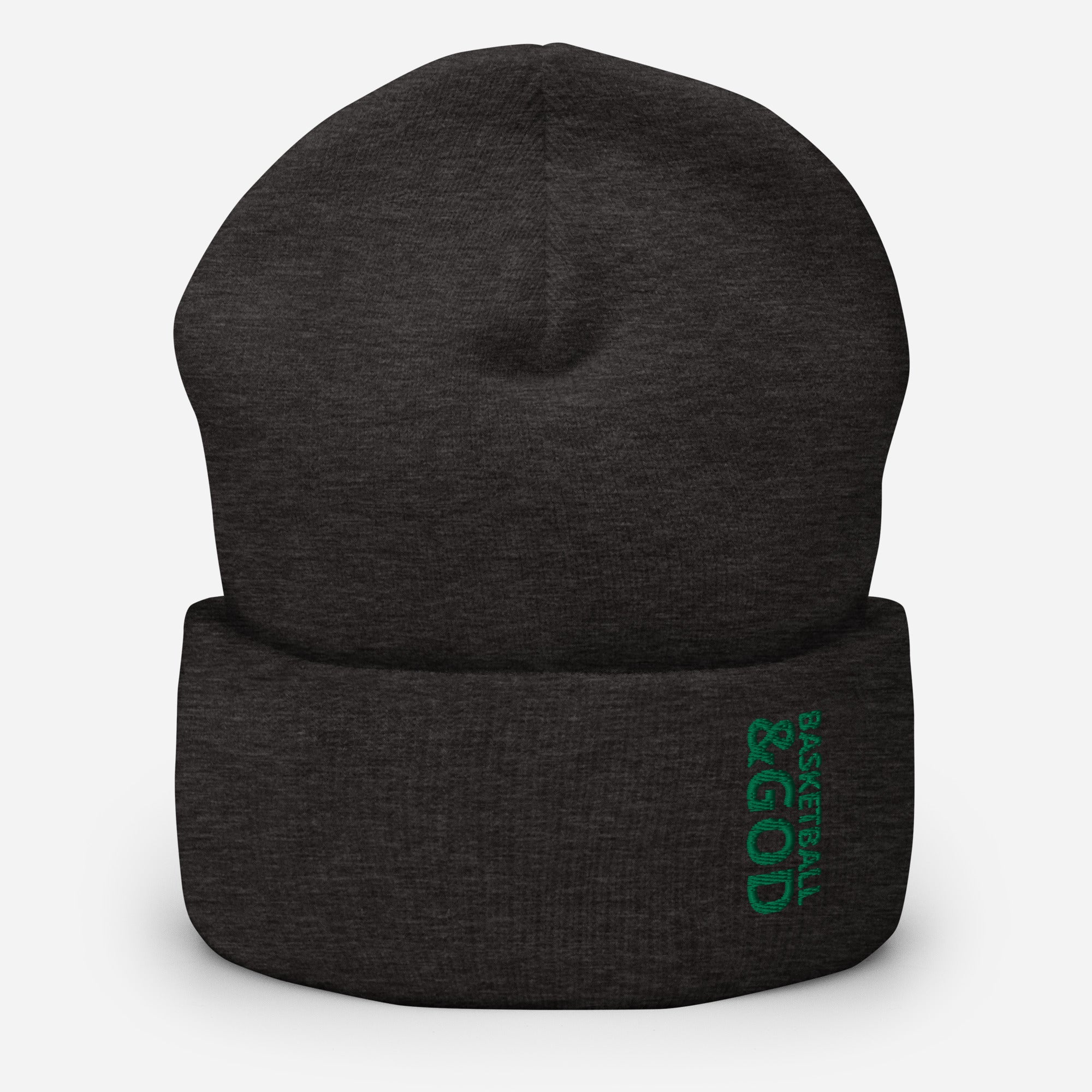 Basketball &God Irish Cuffed Beanie