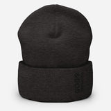 Football &God Onyx Cuffed Beanie