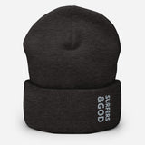 Surfers &God Smoke Cuffed Beanie