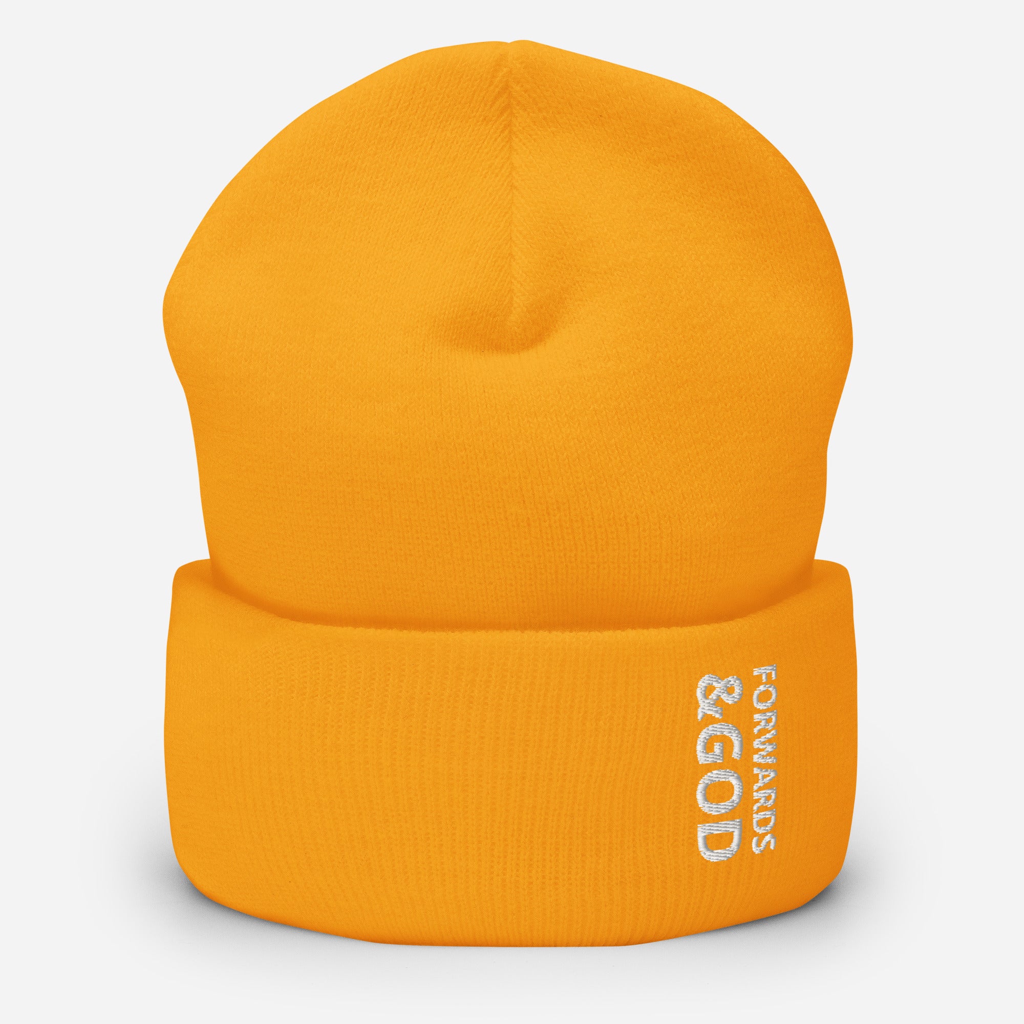 Forwards &God Cuffed Beanie