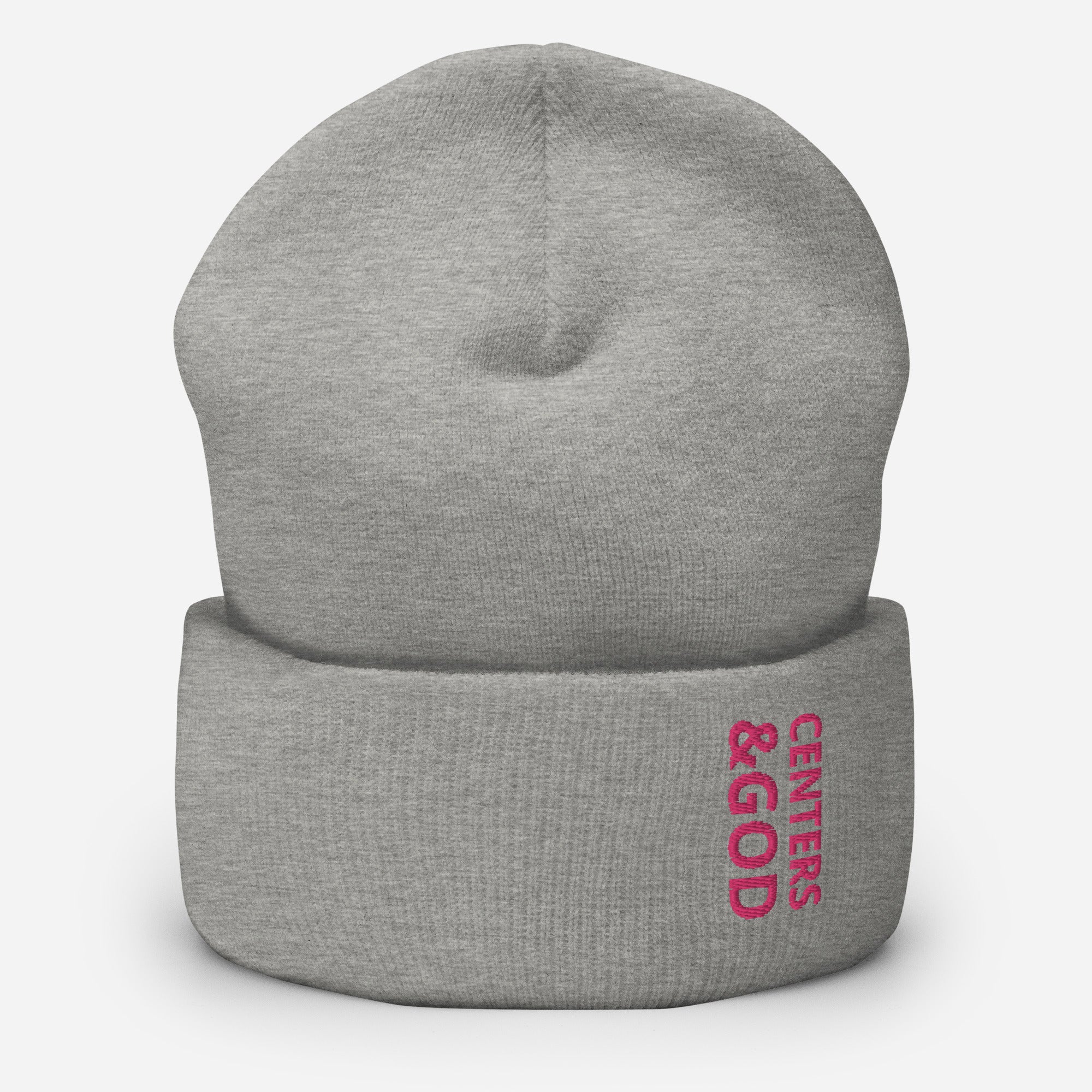 Centers &God Flamingo Cuffed Beanie